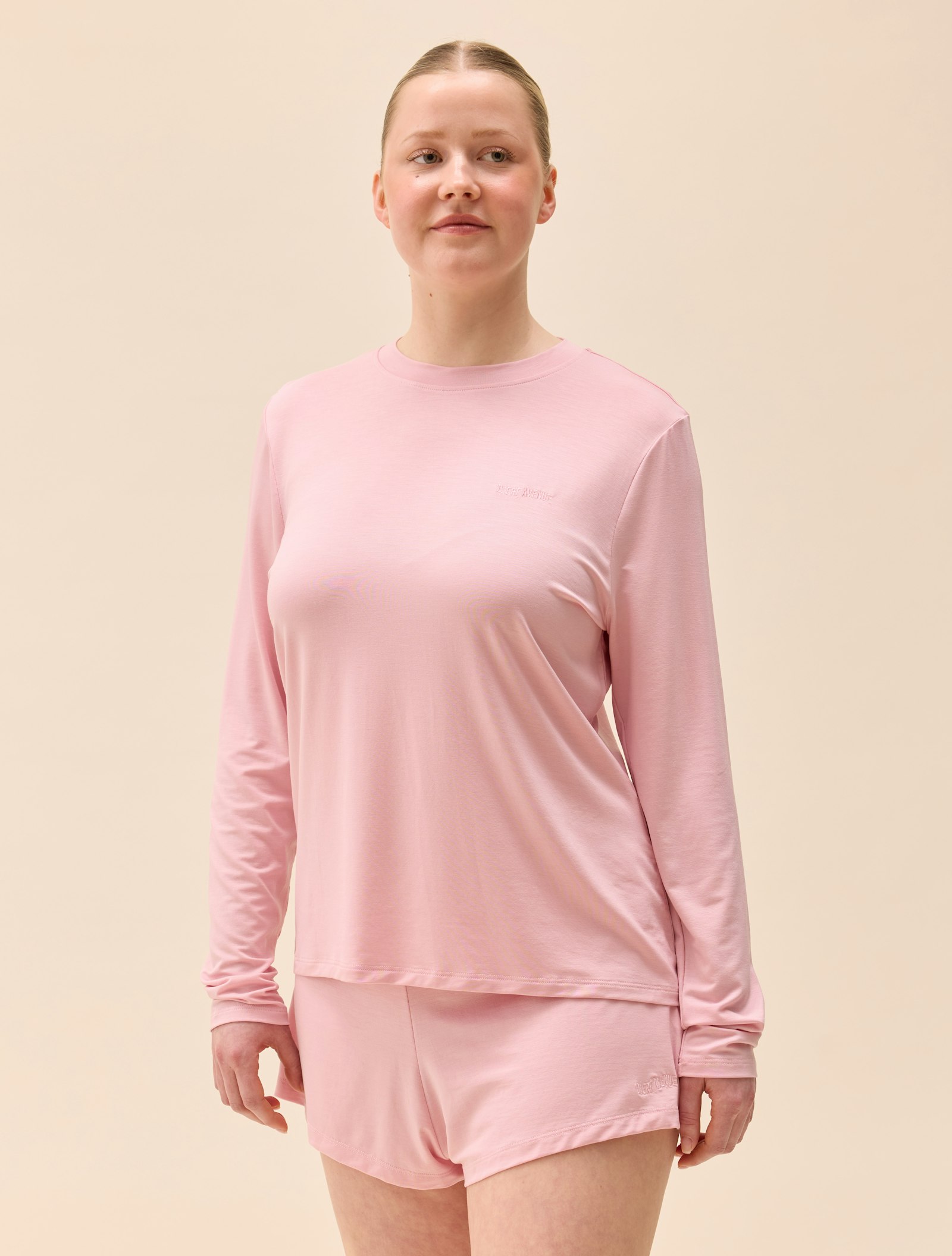 Go Slow Long Sleeve Top Pink