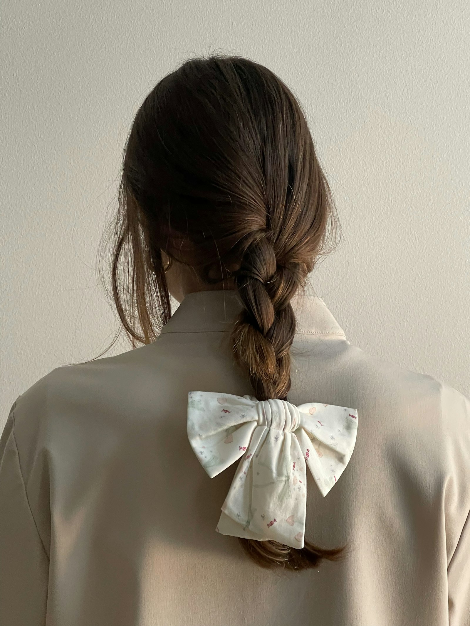 Go Slow Bow Scrunchie Holiday Bow