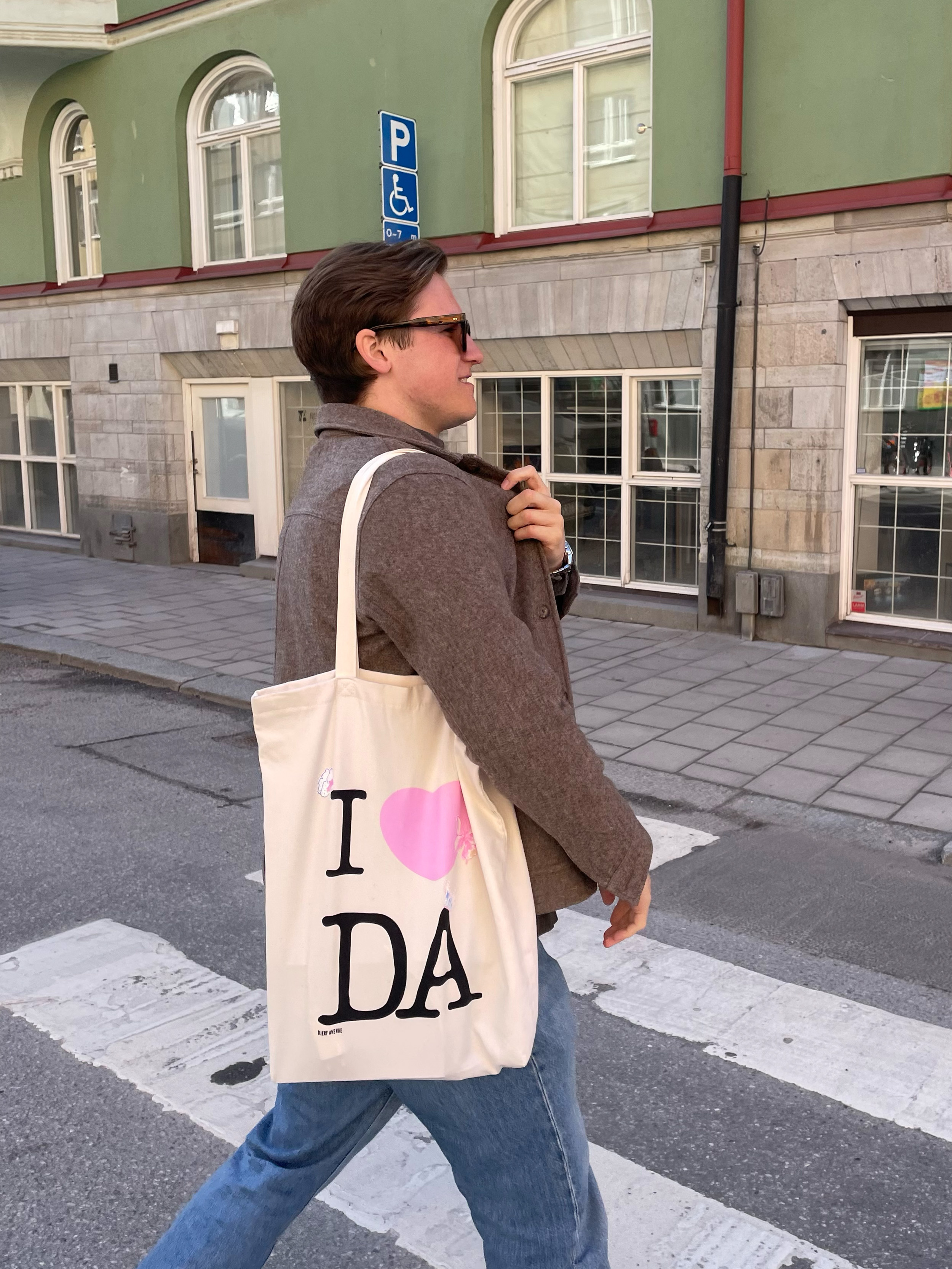 I Love DA Tote Bag I 3 DA print Djerf Avenue