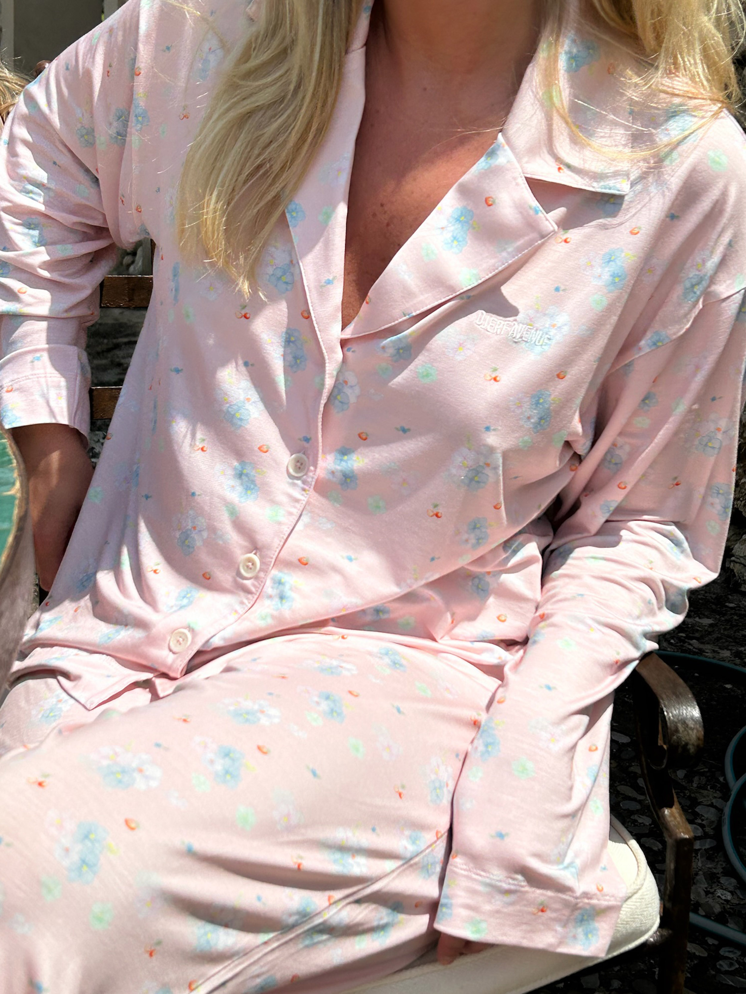 Go Slow PJ Shirt Summer Island - Summer Island | Djerf Avenue
