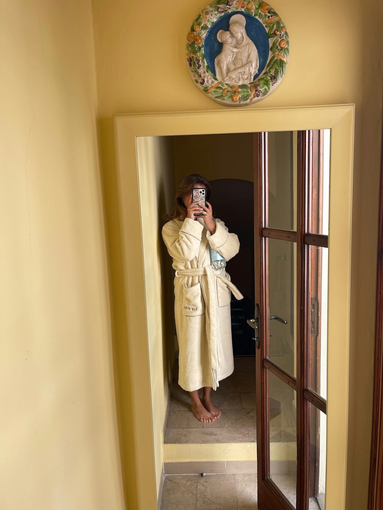 Bath Robe Creamy Oat