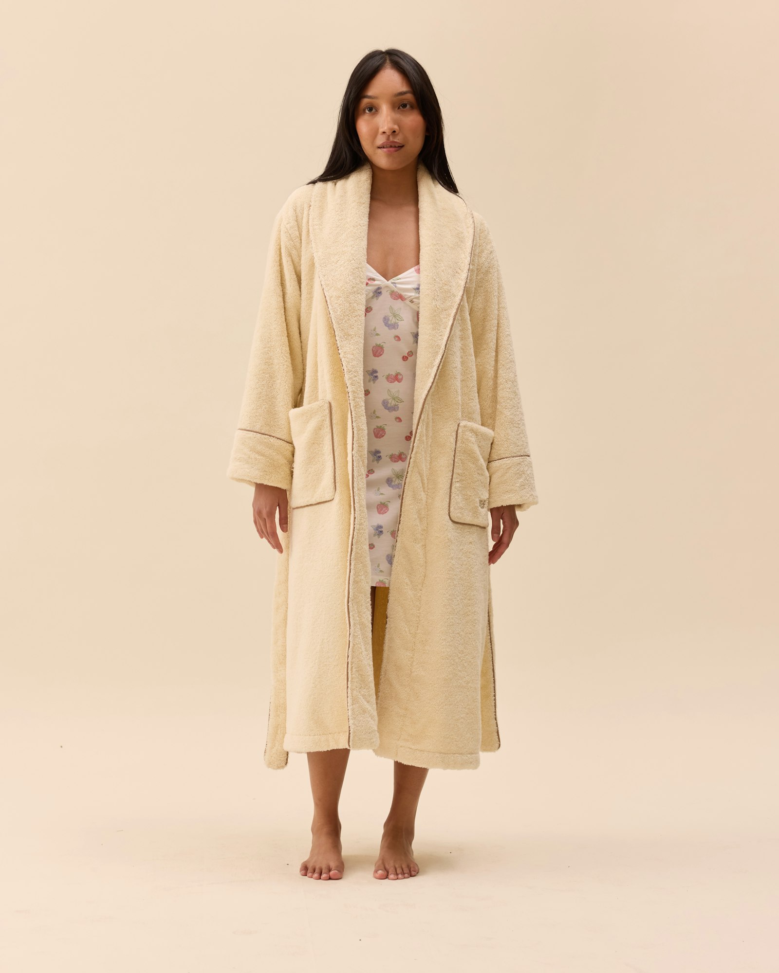 Bath Robe Creamy Oat