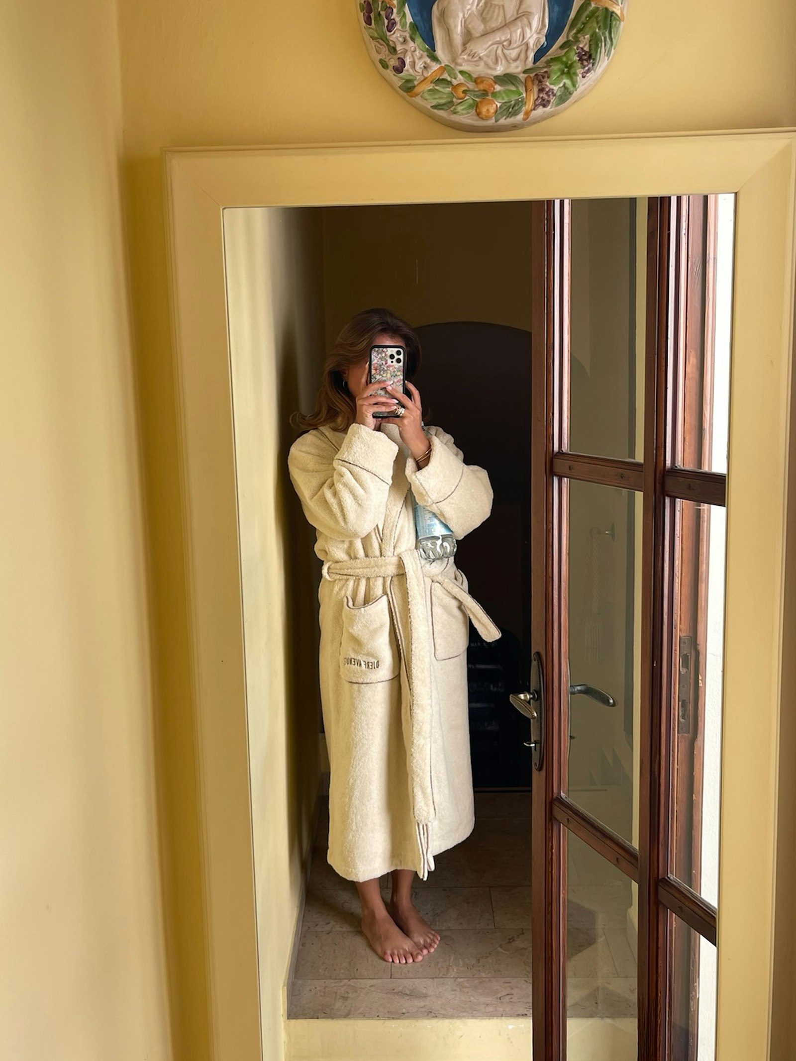 Bath Robe Creamy Oat