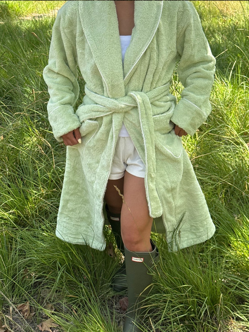 Bath Robe Green