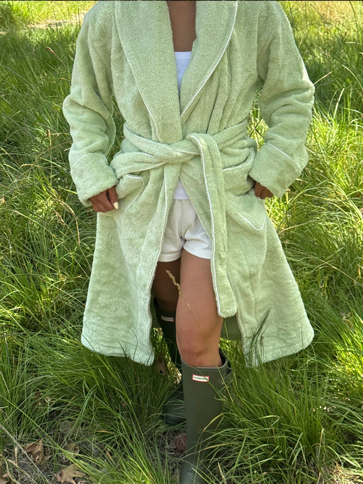 Bath Robe Green