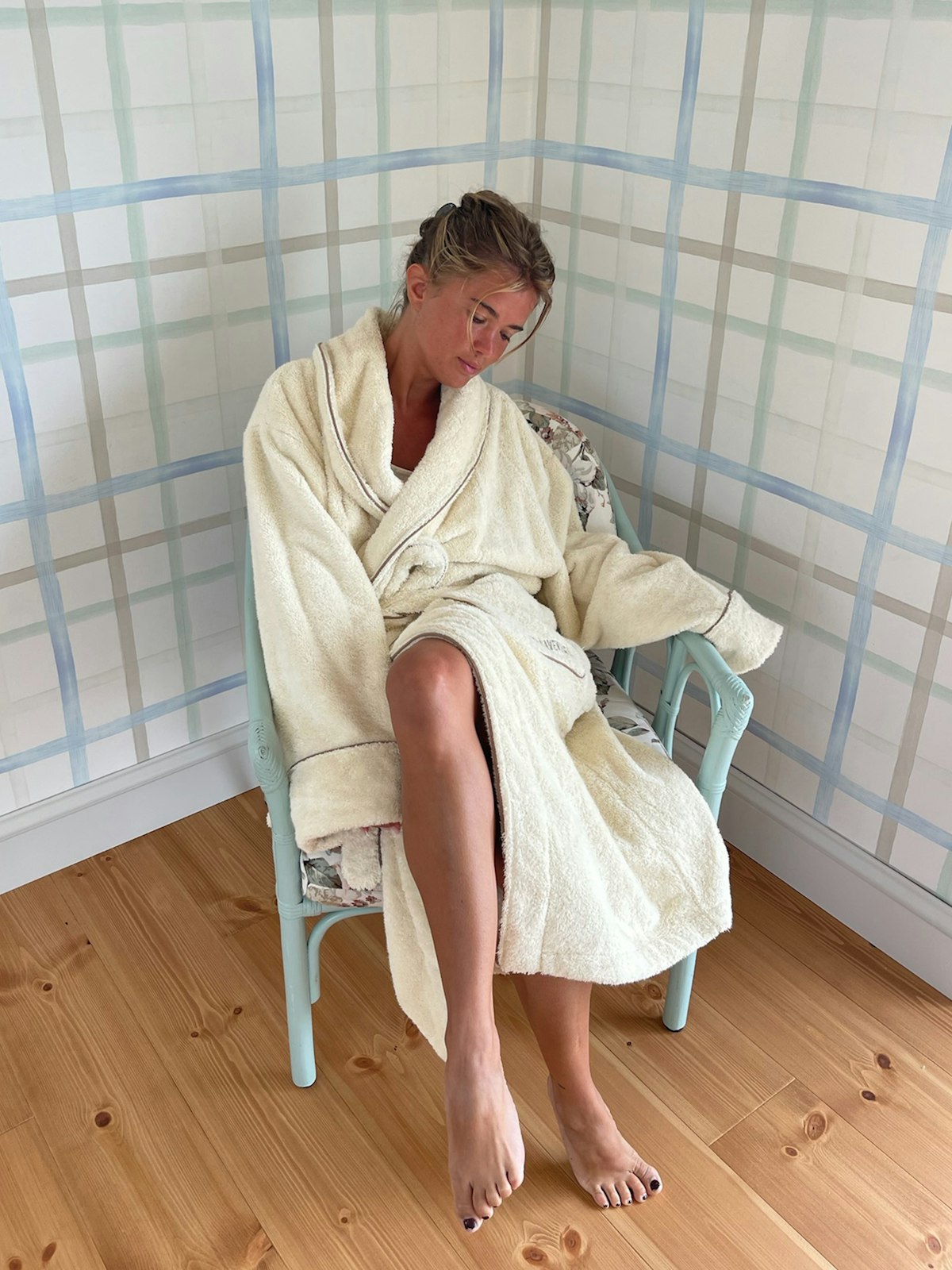 Bath Robe Creamy Oat