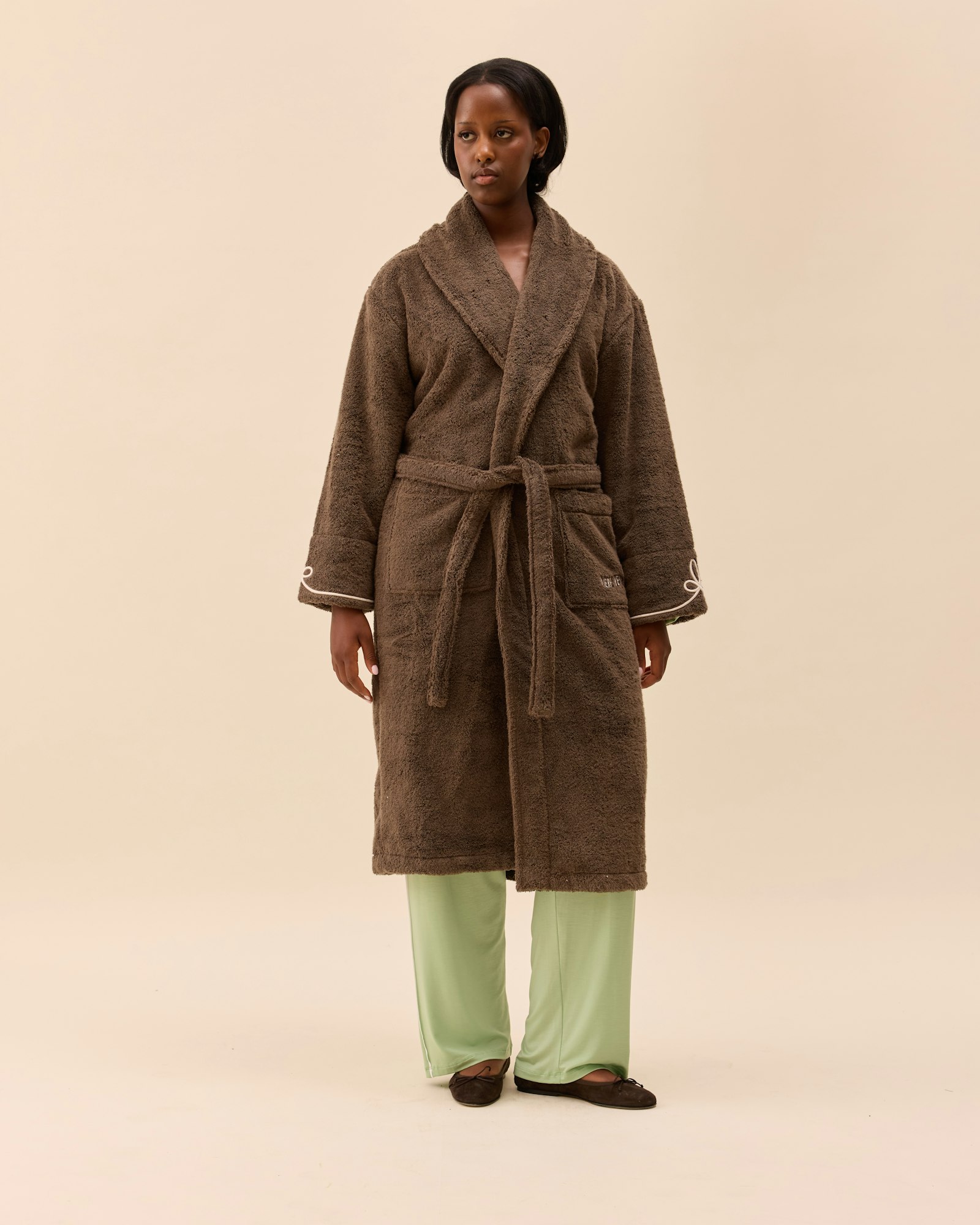Bath Robe Brown