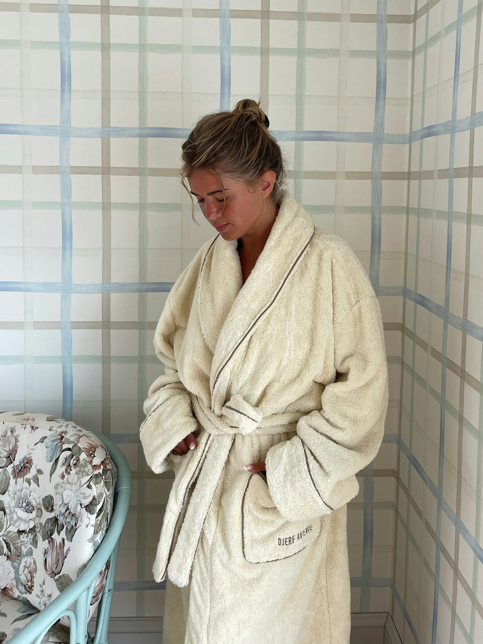 Bath Robe Creamy Oat