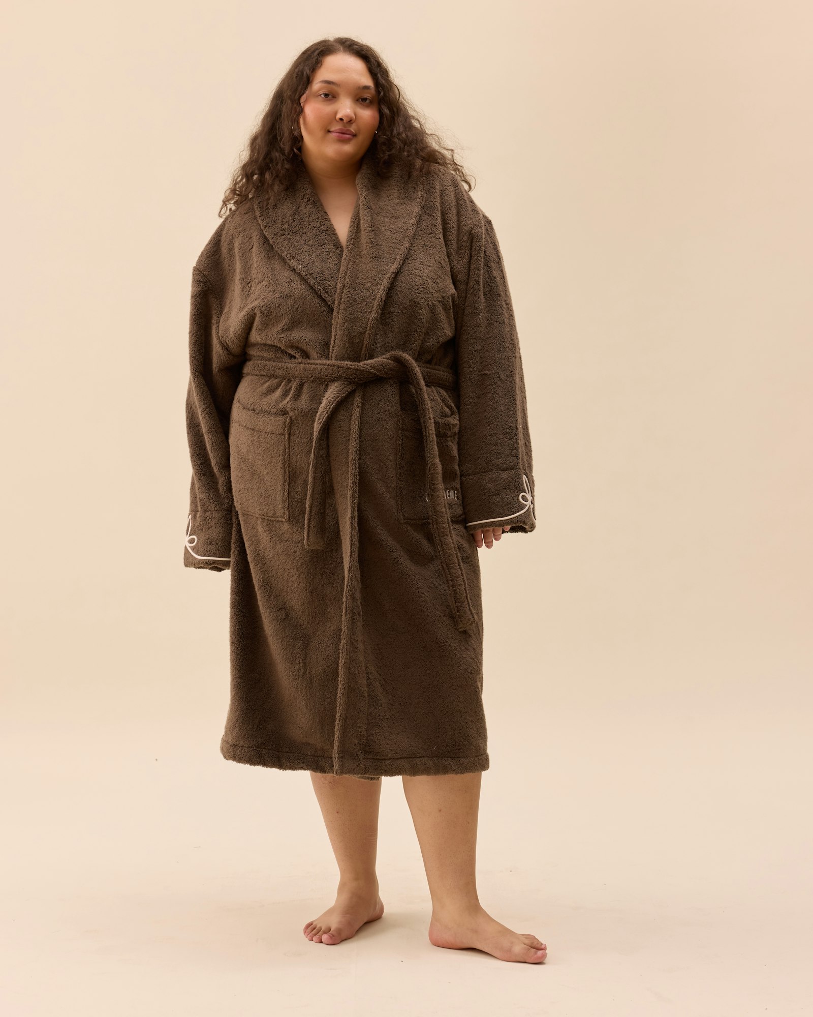 Bath Robe Brown