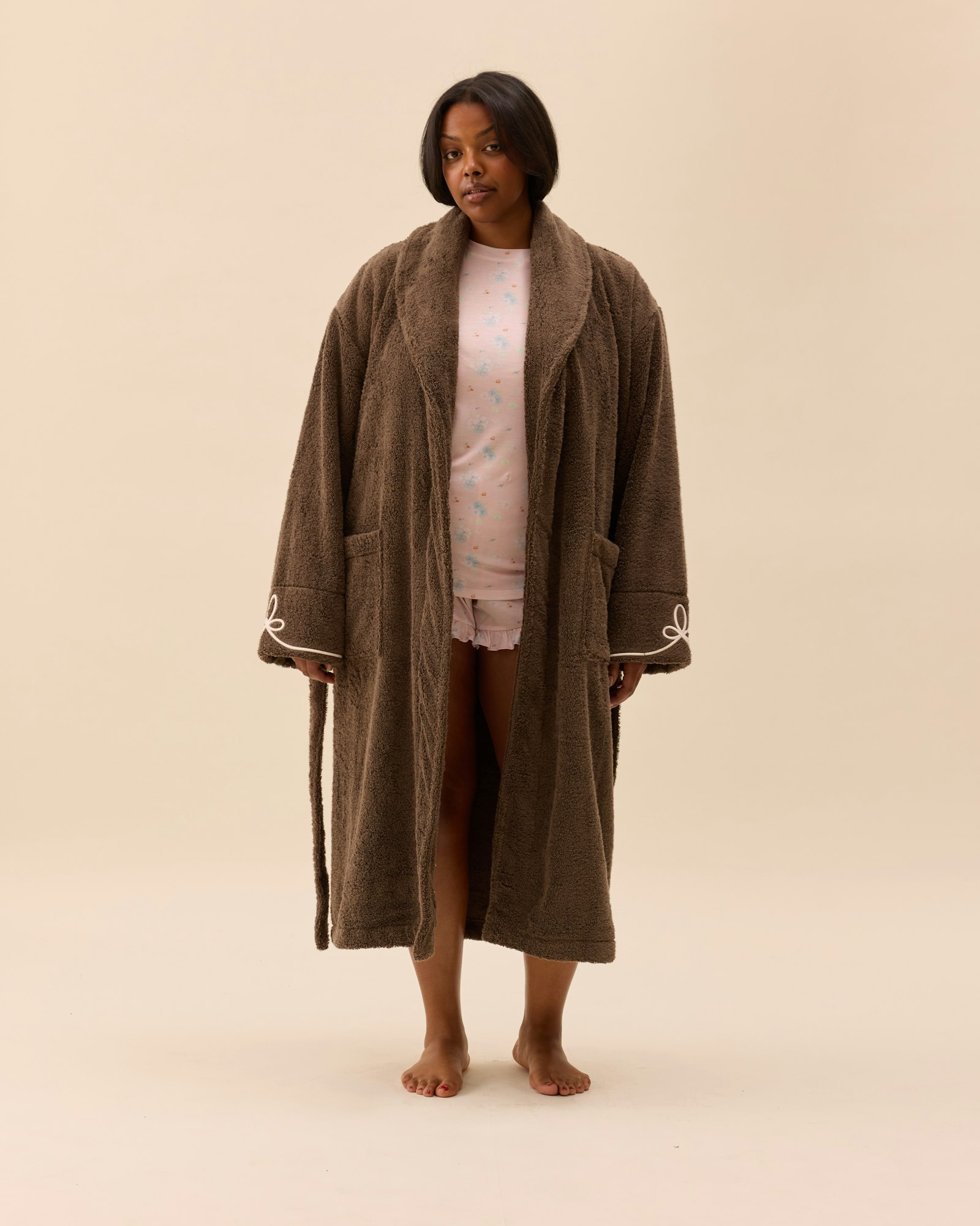Bath Robe Brown