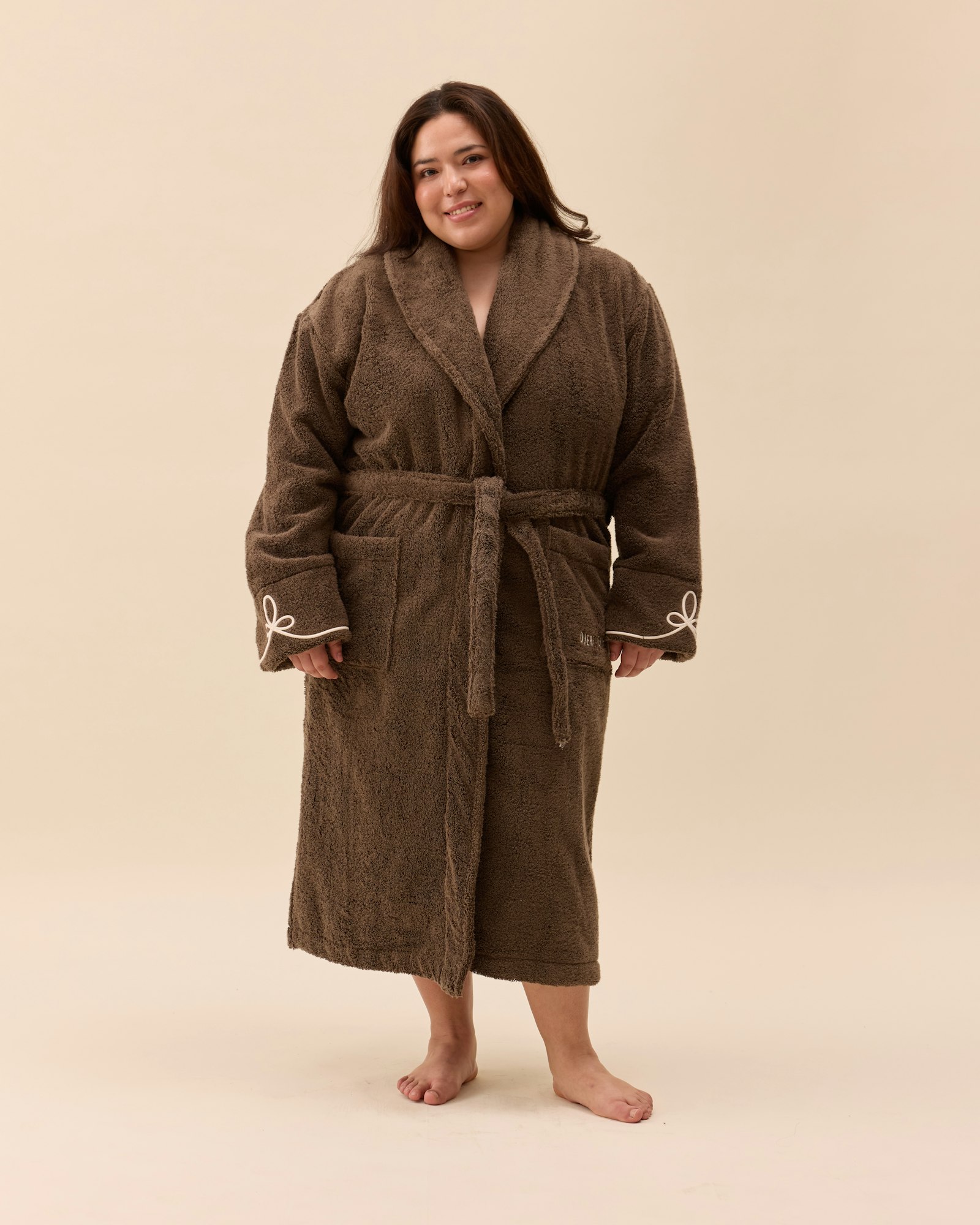 Bath Robe Brown