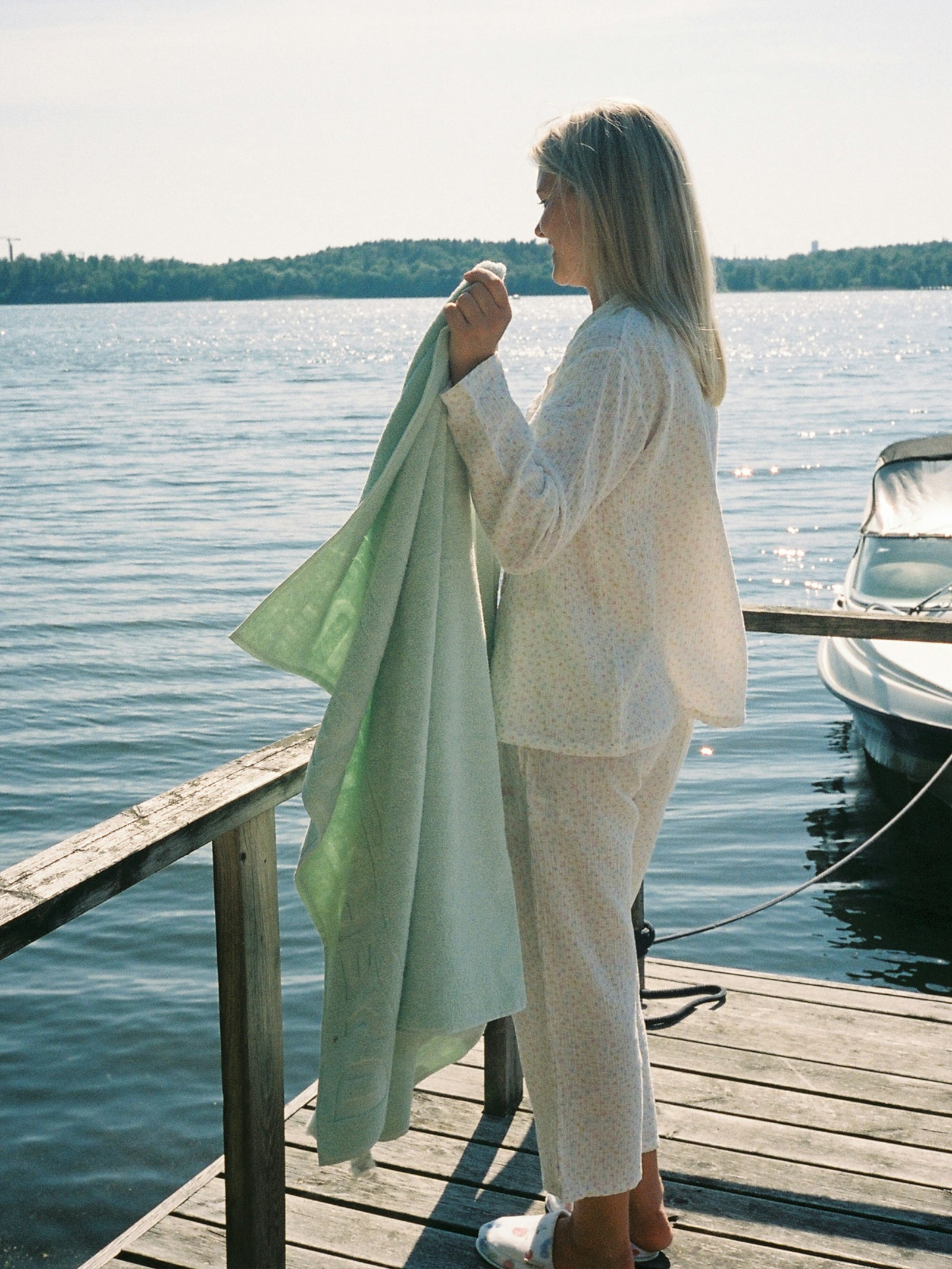 Bath Towel Green