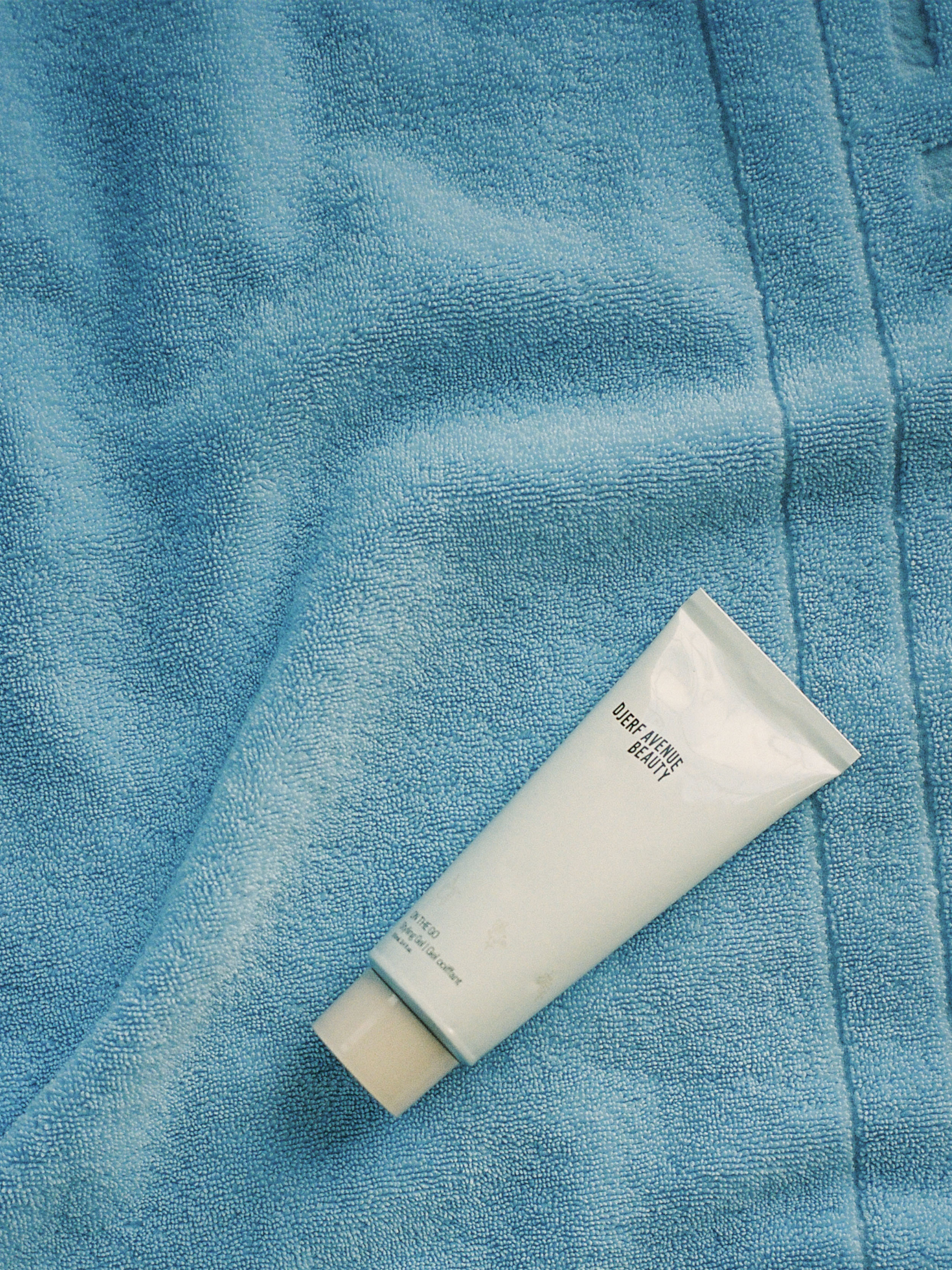 djerf avenue タオル Bath Towel Blue - Blue | Djerf Avenue