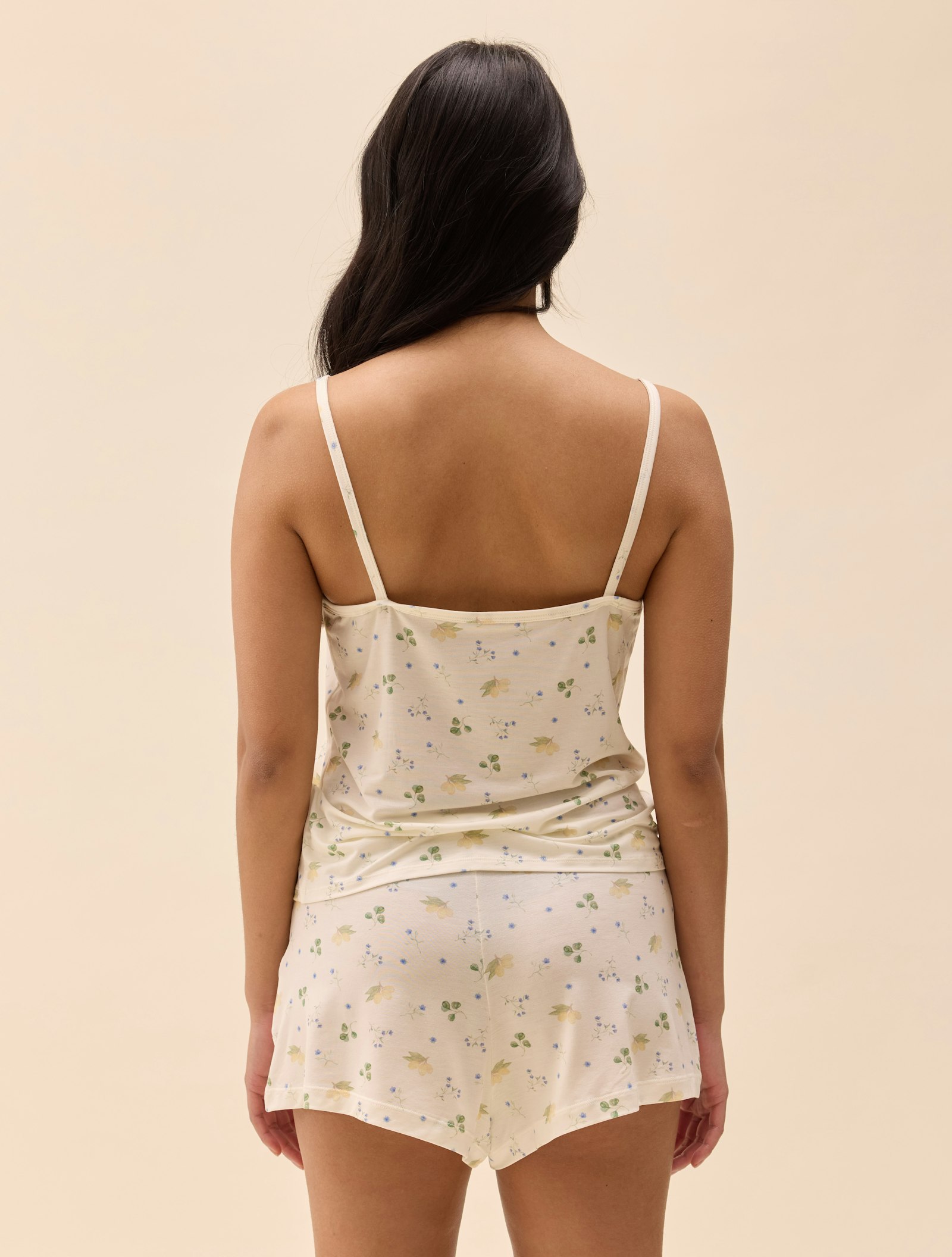 Go Slow Strap Top Marula Bloom