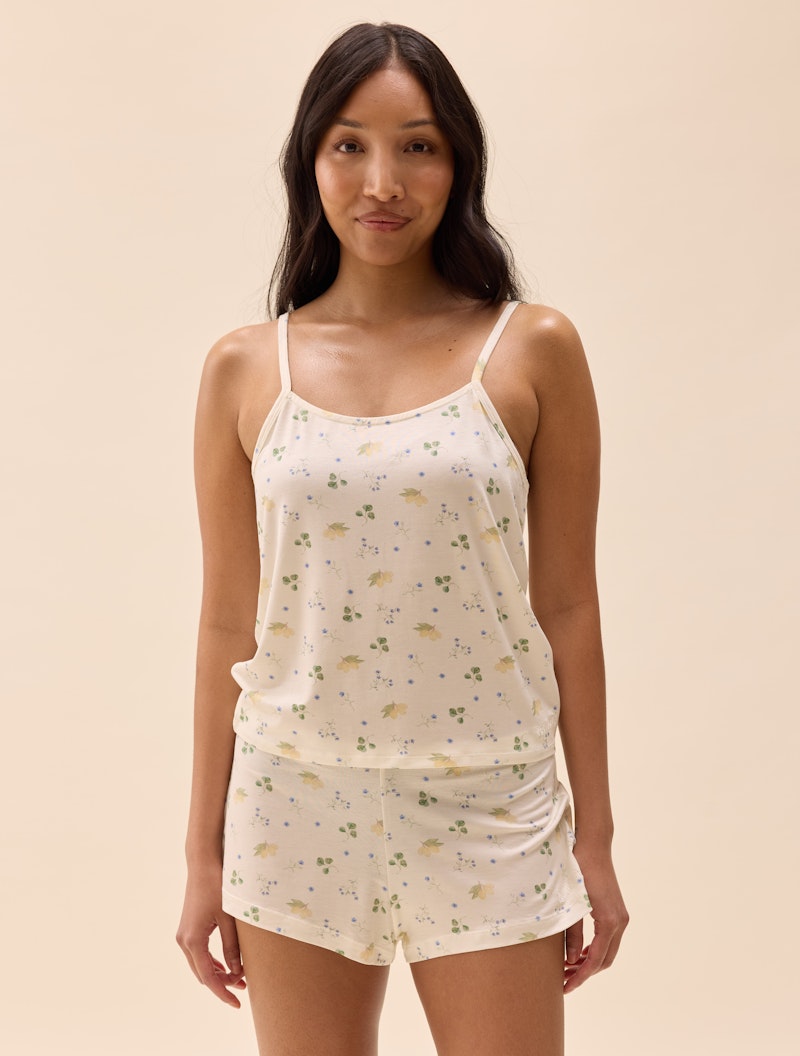 Go Slow Short Shorts Marula Bloom