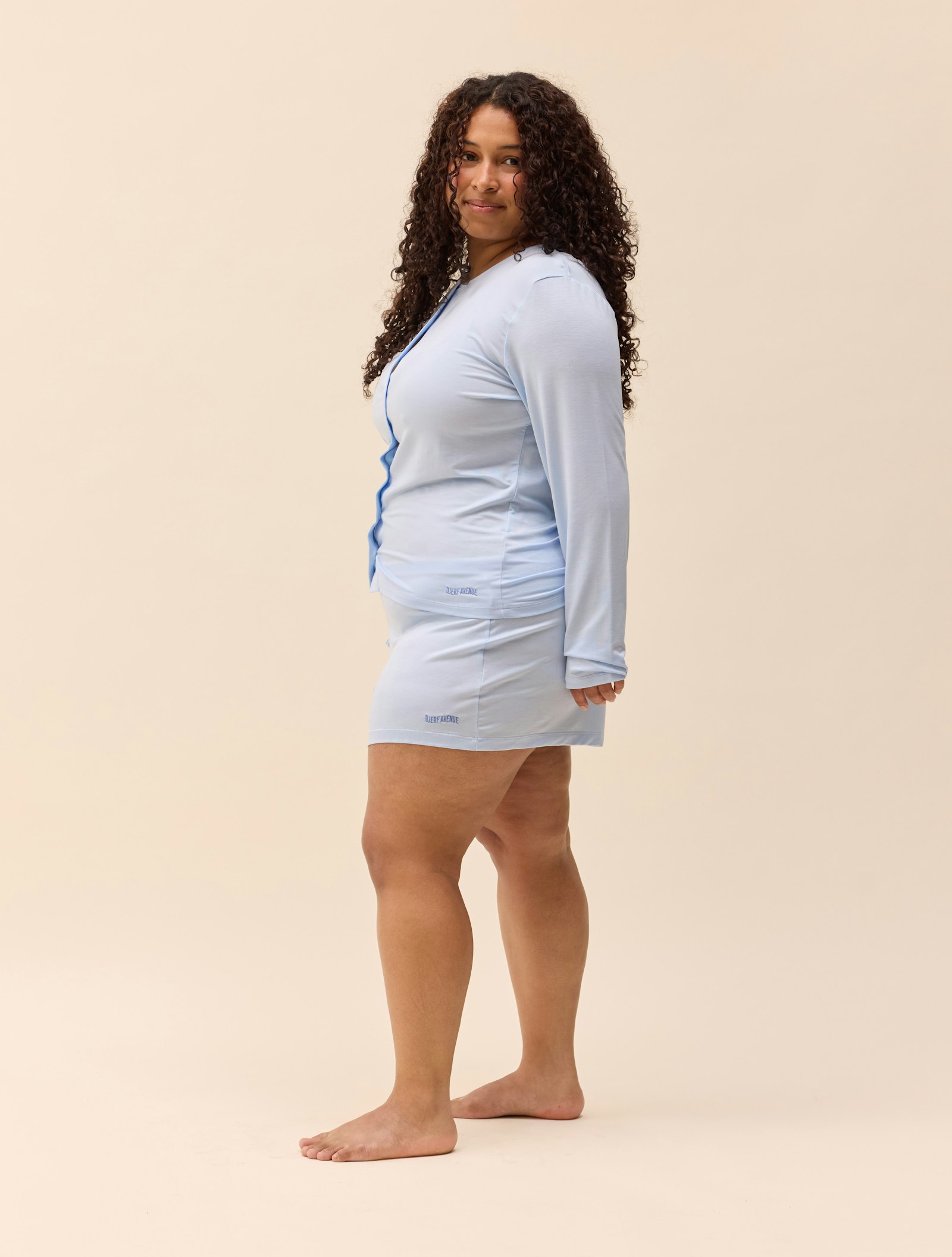 Go Slow Short Shorts Blue