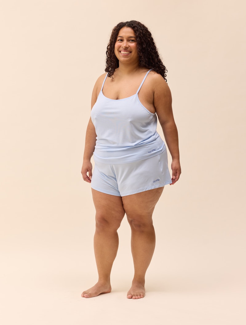 Go Slow Short Shorts Blue