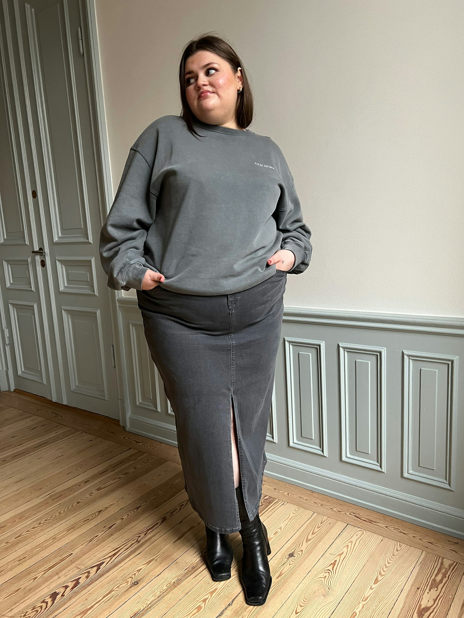 Staple sweatshirt Washed Grey