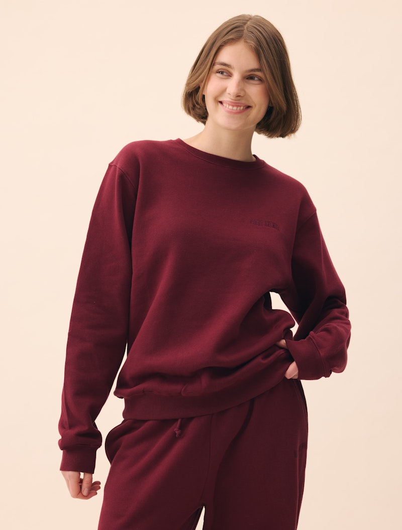 Staple Sweatshirt Burgundy