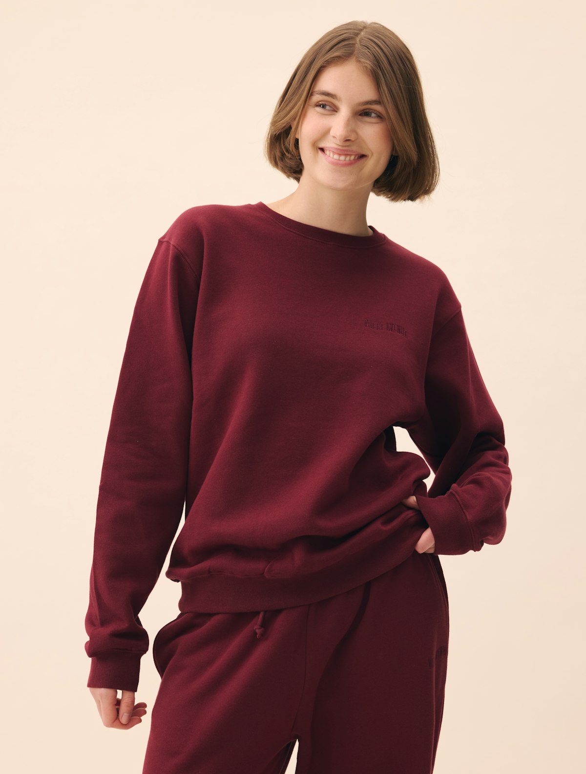 Staple Sweatshirt Bordeaux