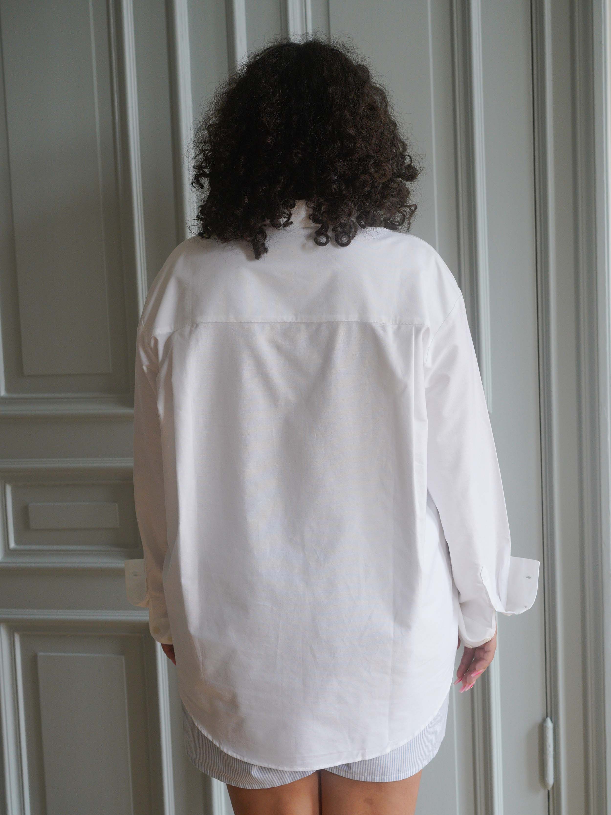Breezy Classic Shirt White - White | Djerf Avenue