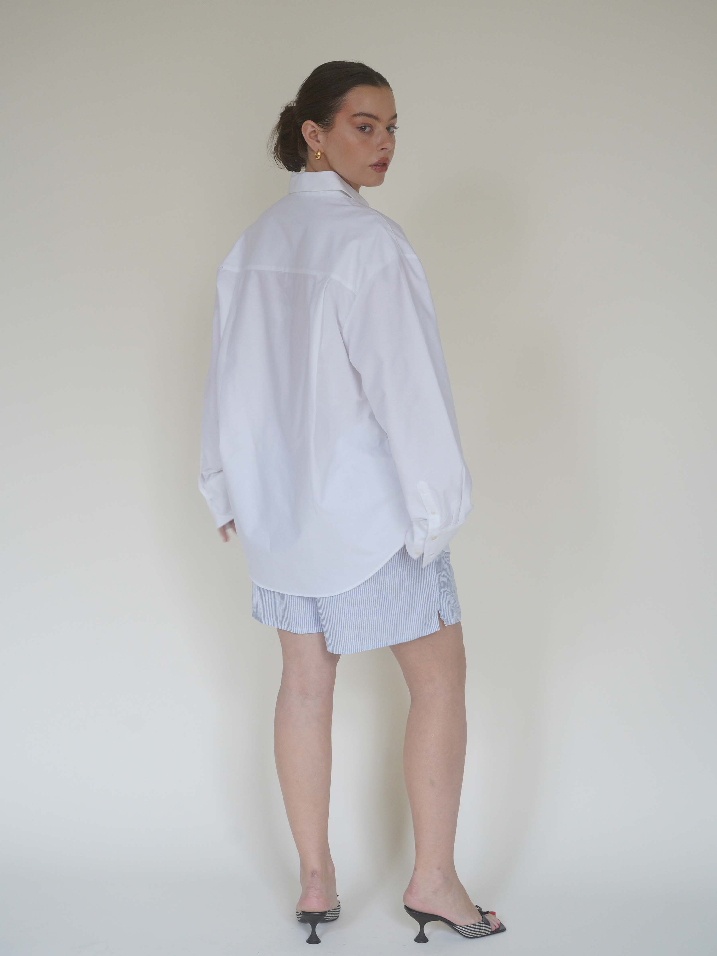Breezy Shirt White - White | Djerf Avenue
