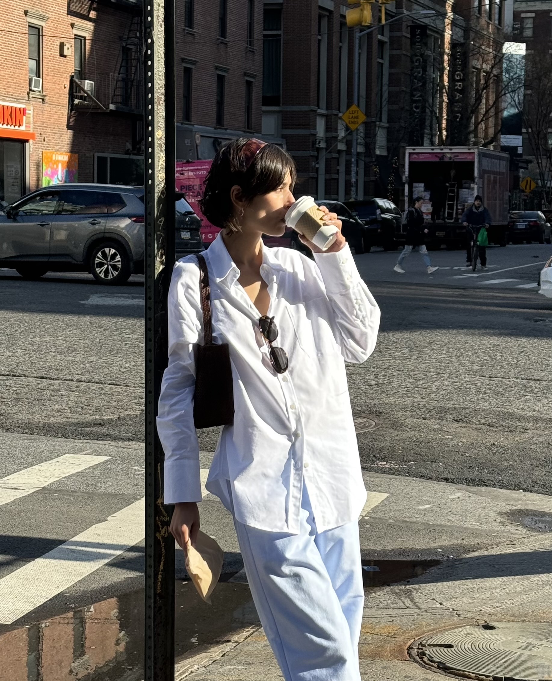 Breezy Shirt White - White | Djerf Avenue