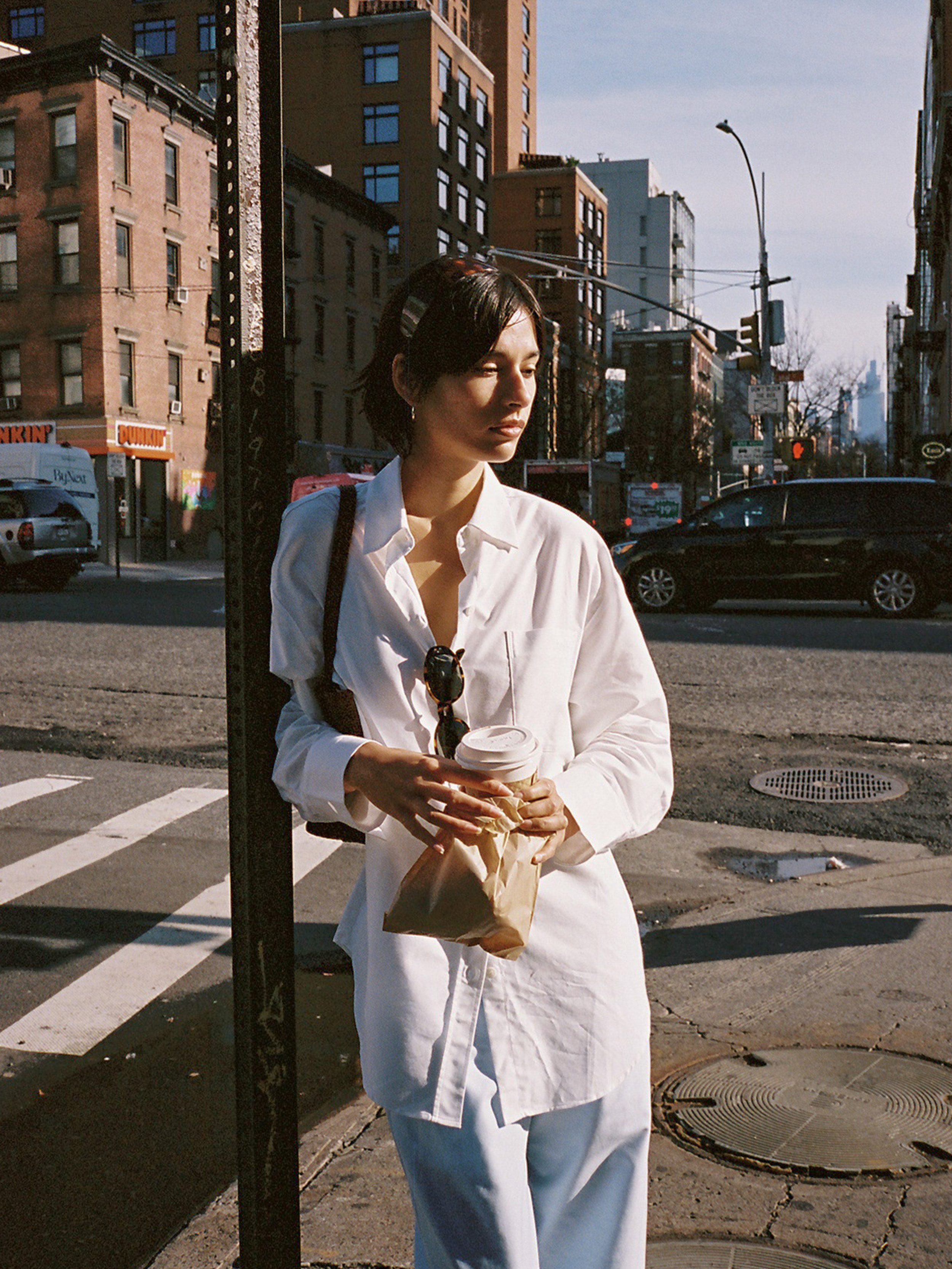 Breezy Classic Shirt White - White | Djerf Avenue