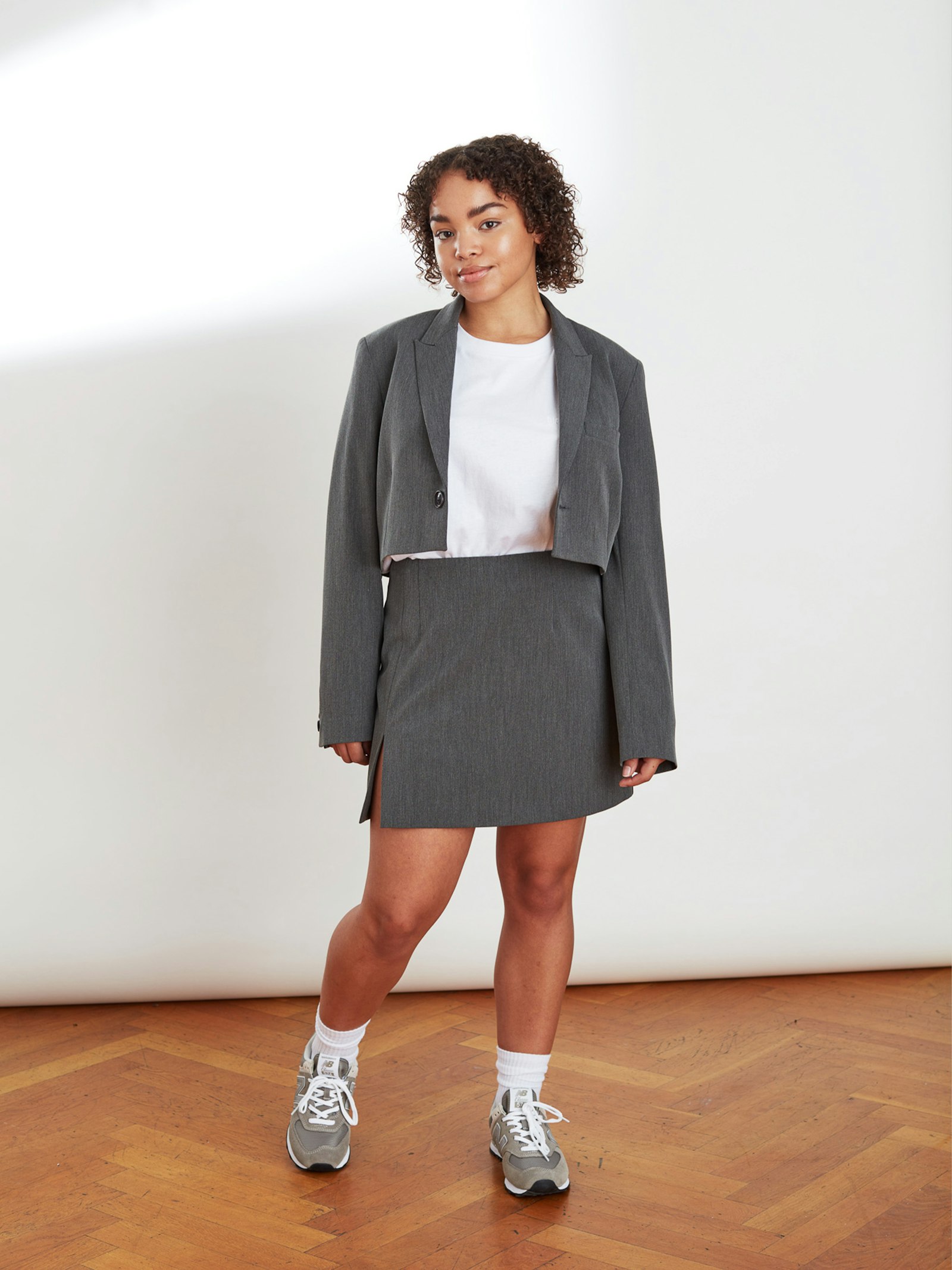 Must Have Mini Skirt Grey