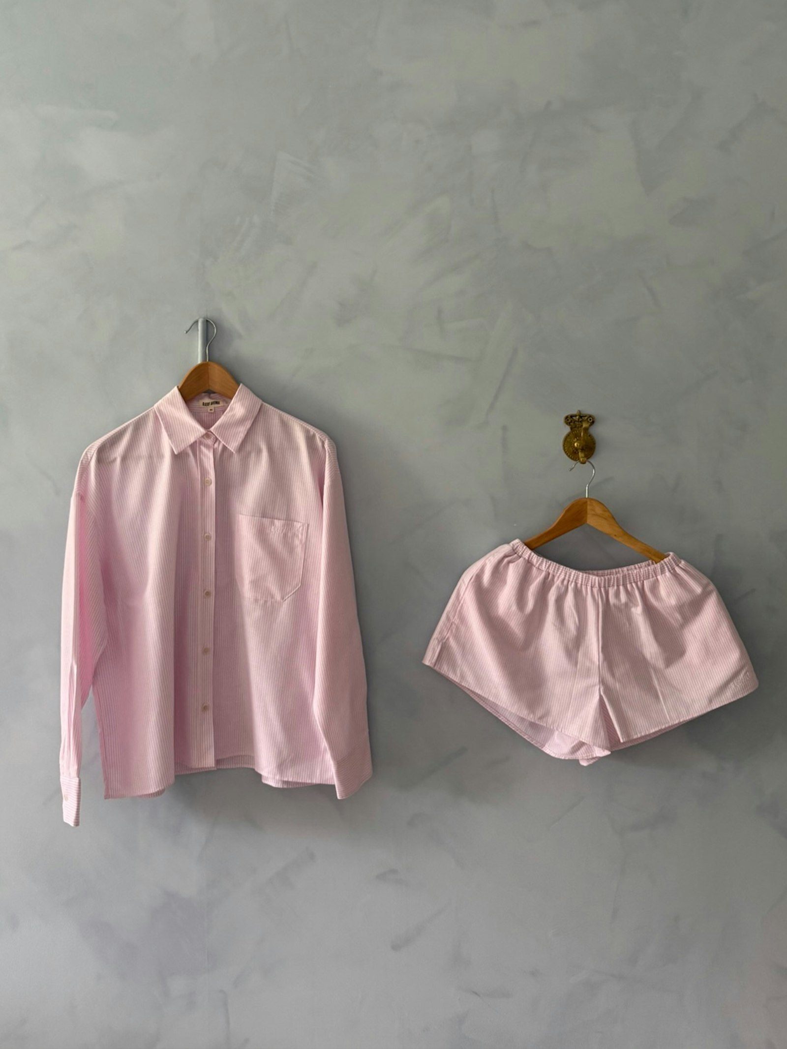 Breezy Shirt Pink Stripe