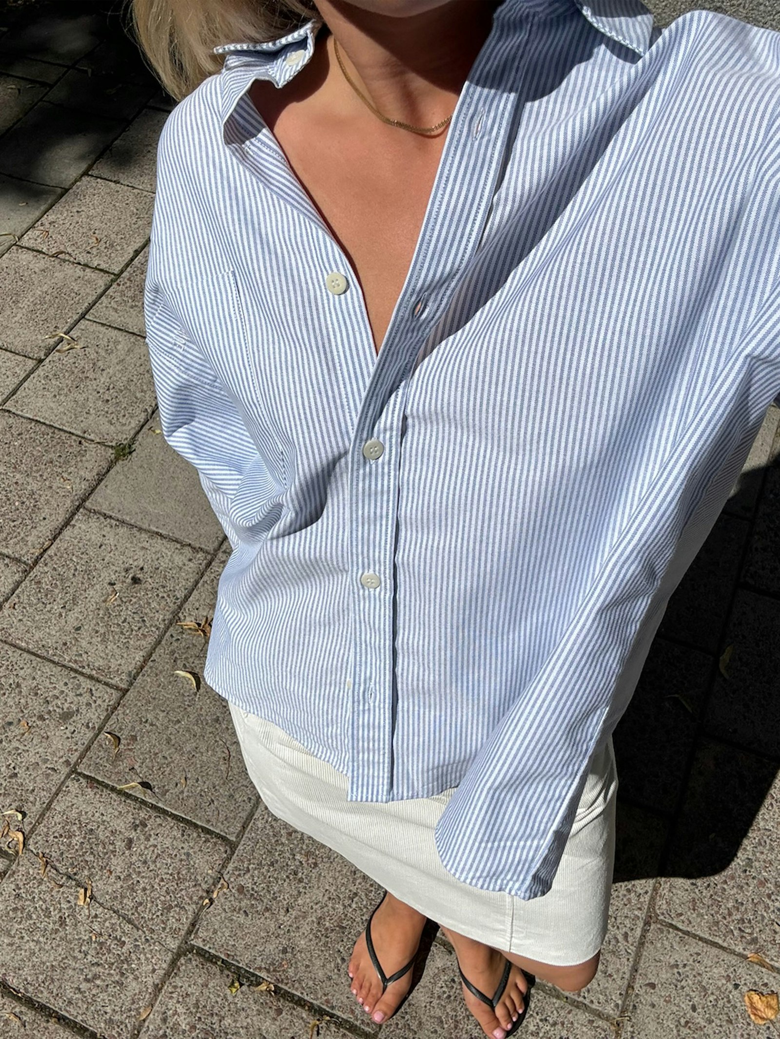 Breezy Shirt Blue Stripe