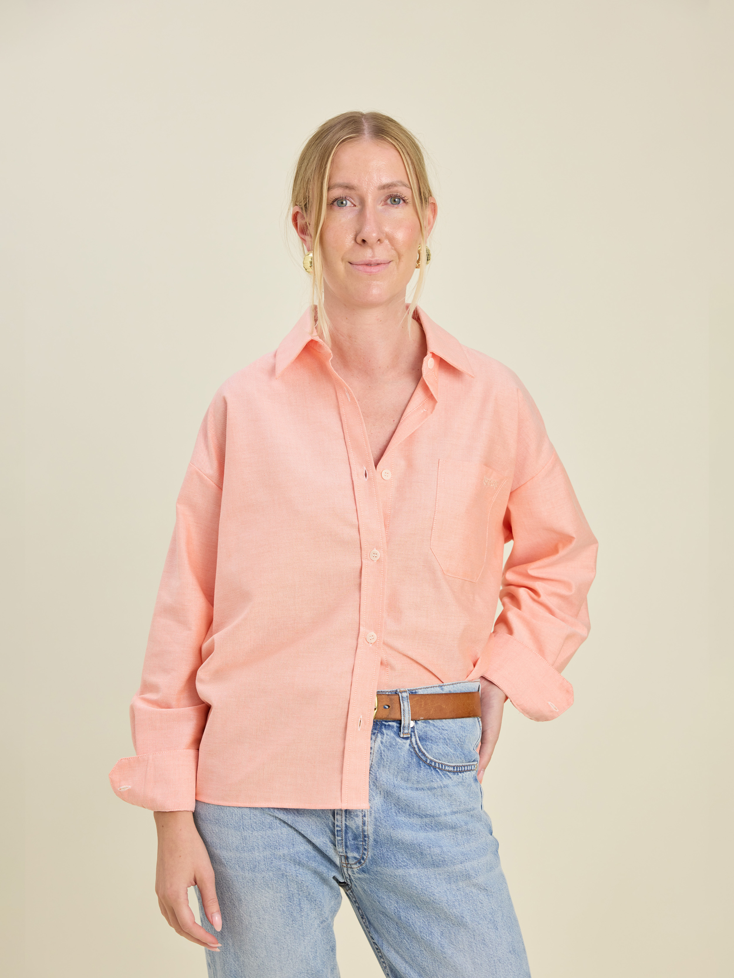 Djerf hot Avenue Apricot breezy shirt