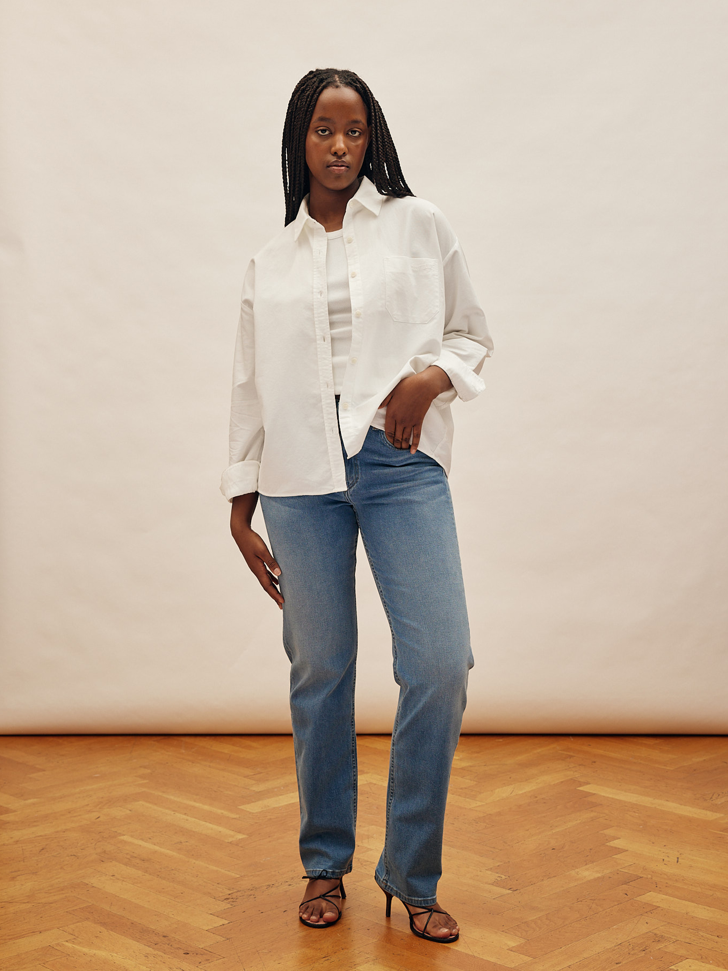 Breezy Shirt White | Djerf Avenue