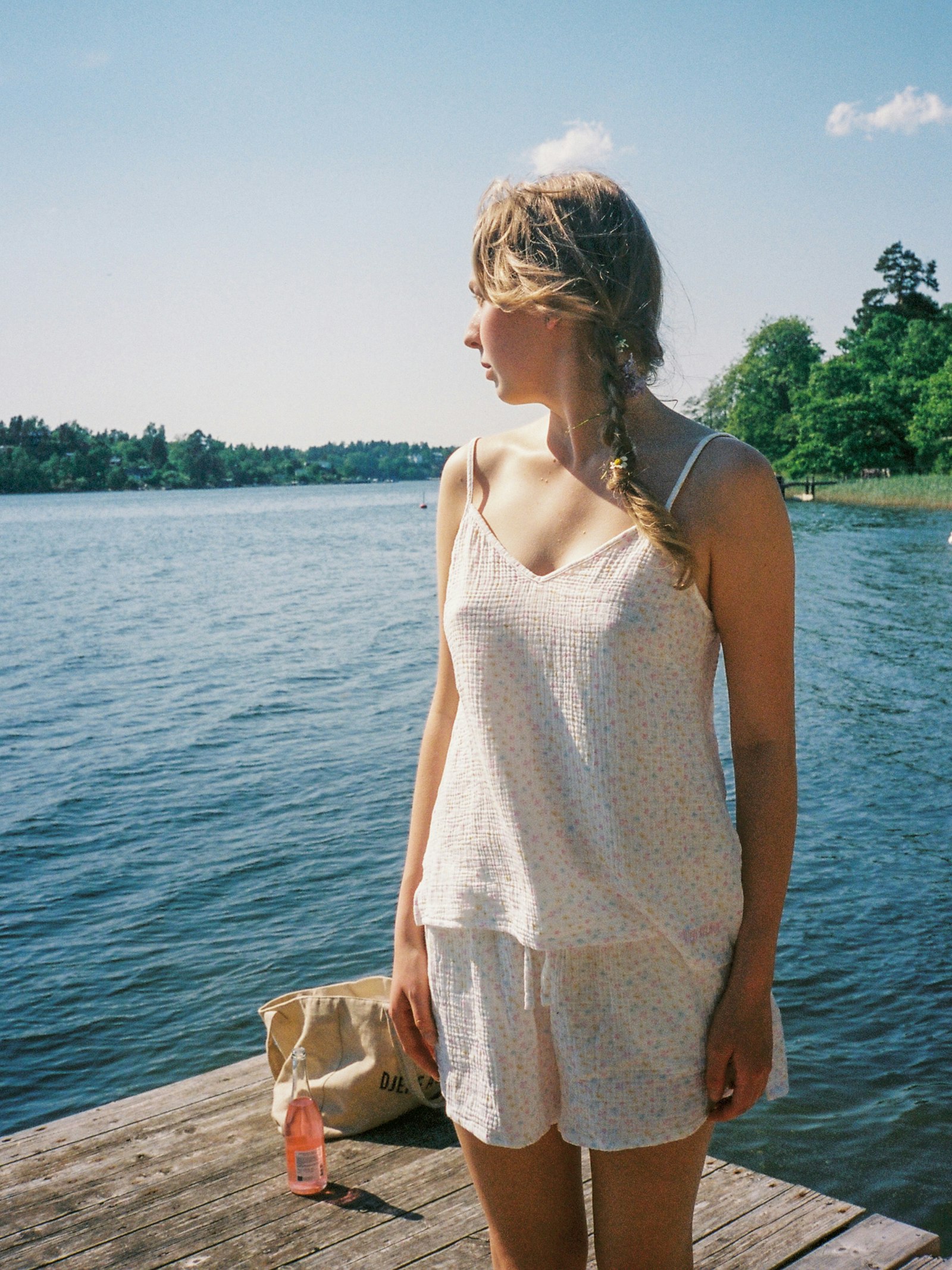 Muslin Strap Top Summer Field