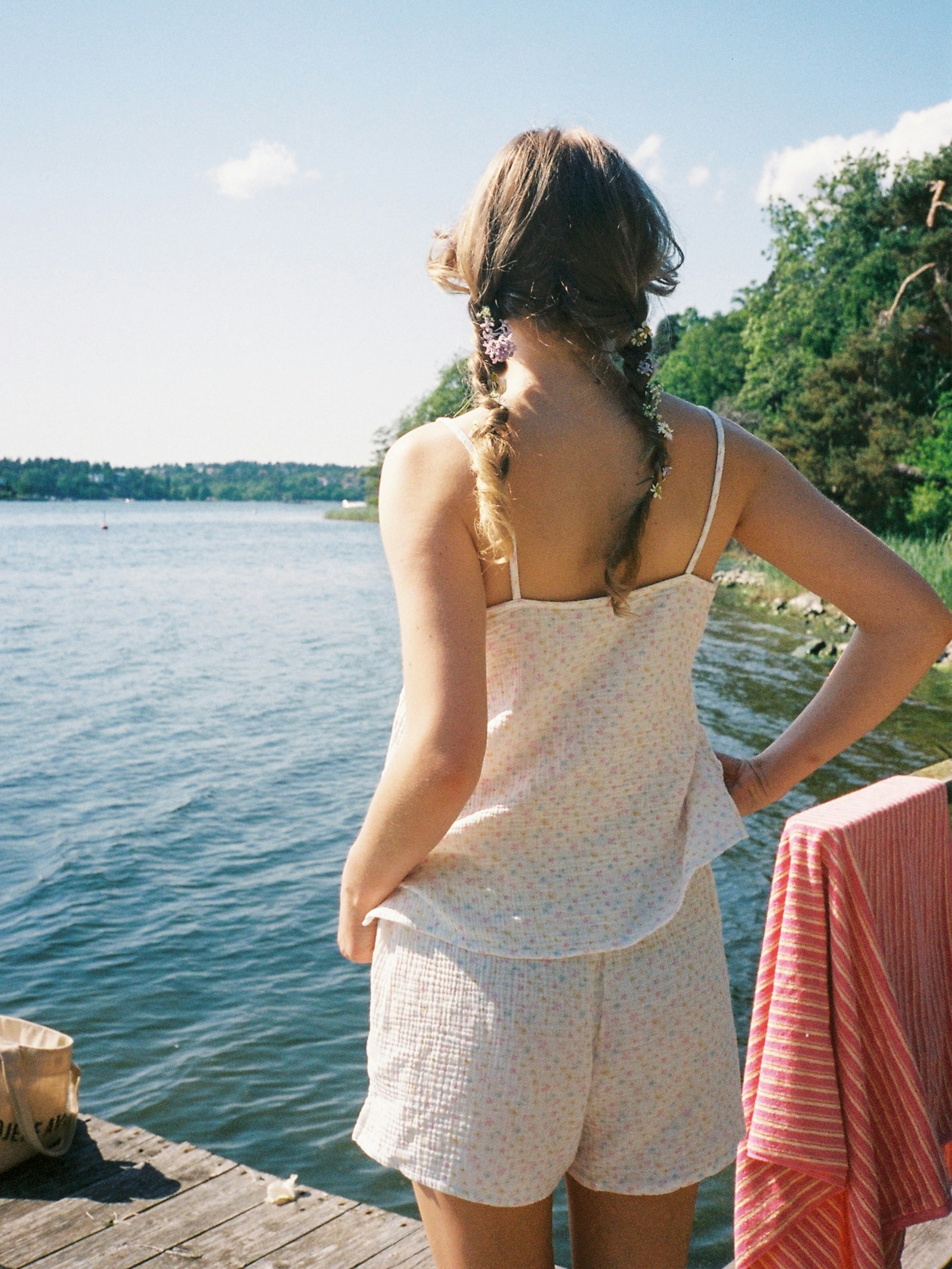 Muslin Strap Top Summer Field