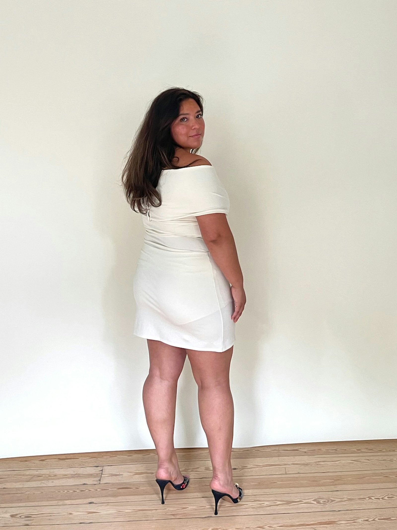 Selenite Mini Skirt Cream