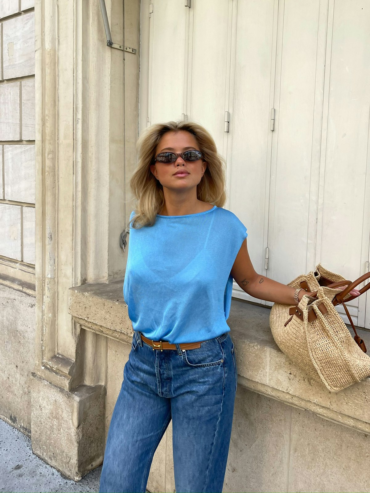 Lazuli Top Blue