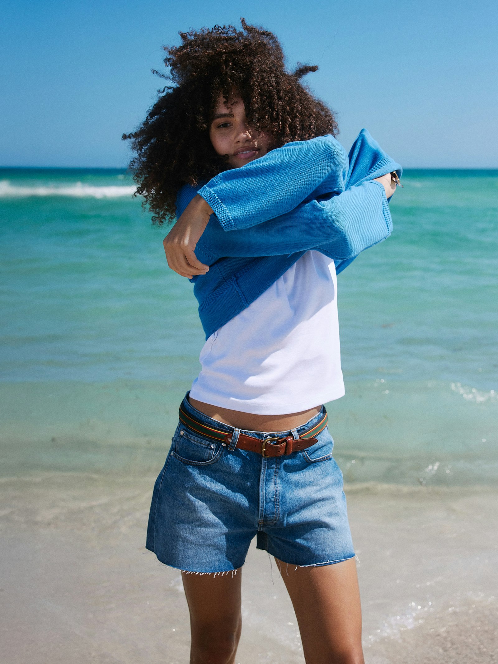 Denim Shorts Vintage Blue