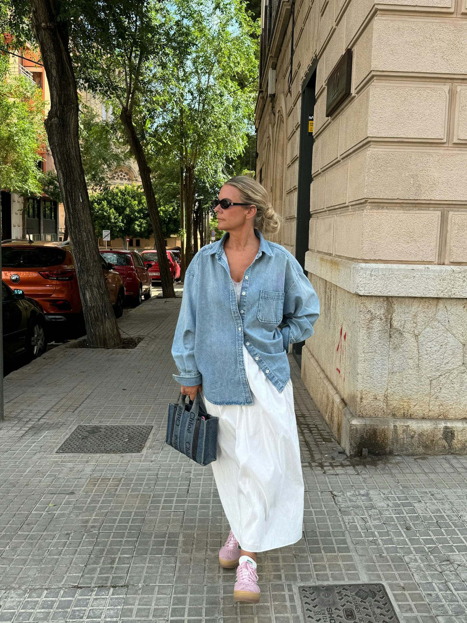 Denim Shirt Washed Blue