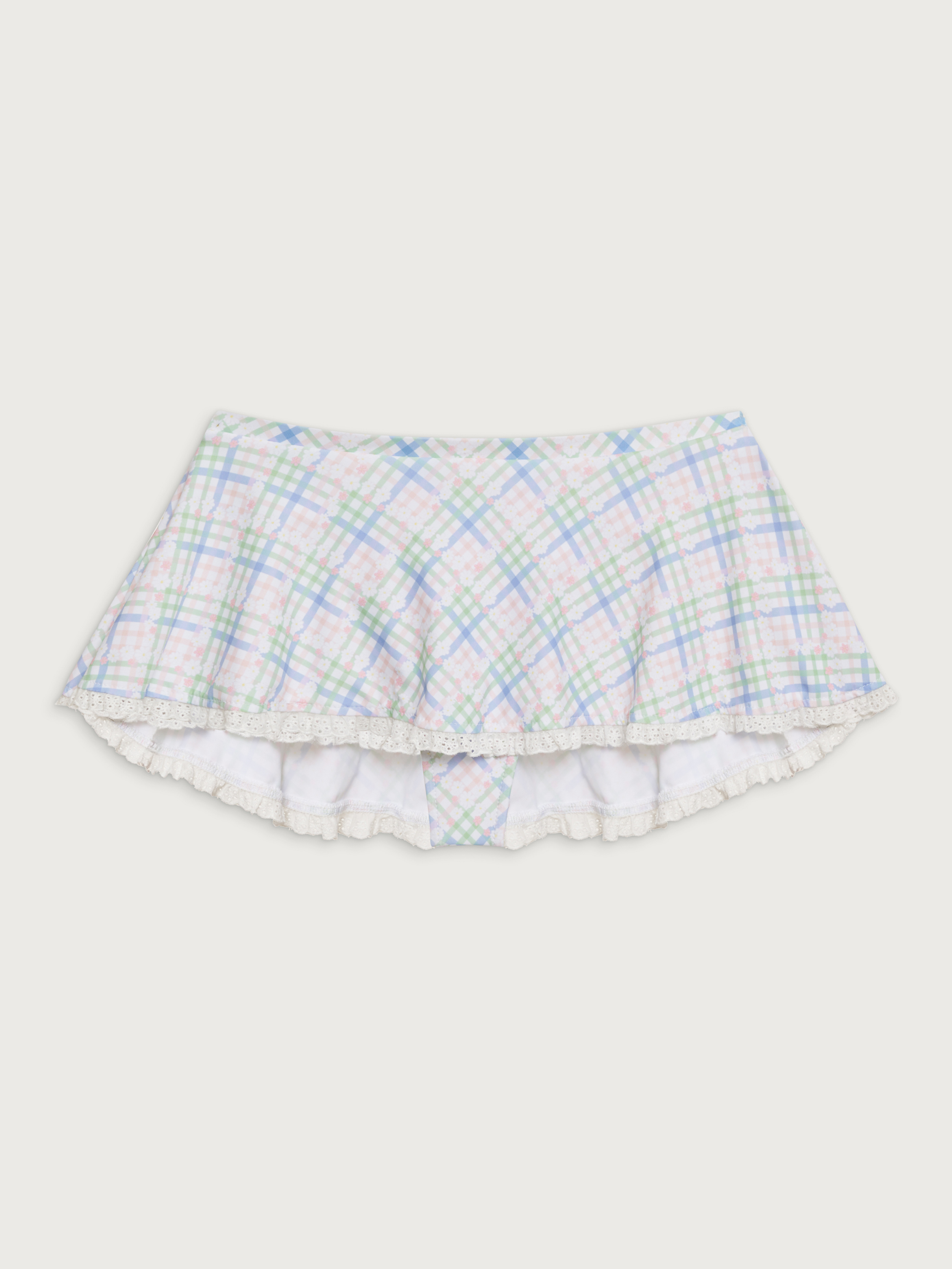 ビキニ AGNEL Pleated Wrap SkirtNavy Vanilla-514 Wrap Skirt – Cristalina Swimwear