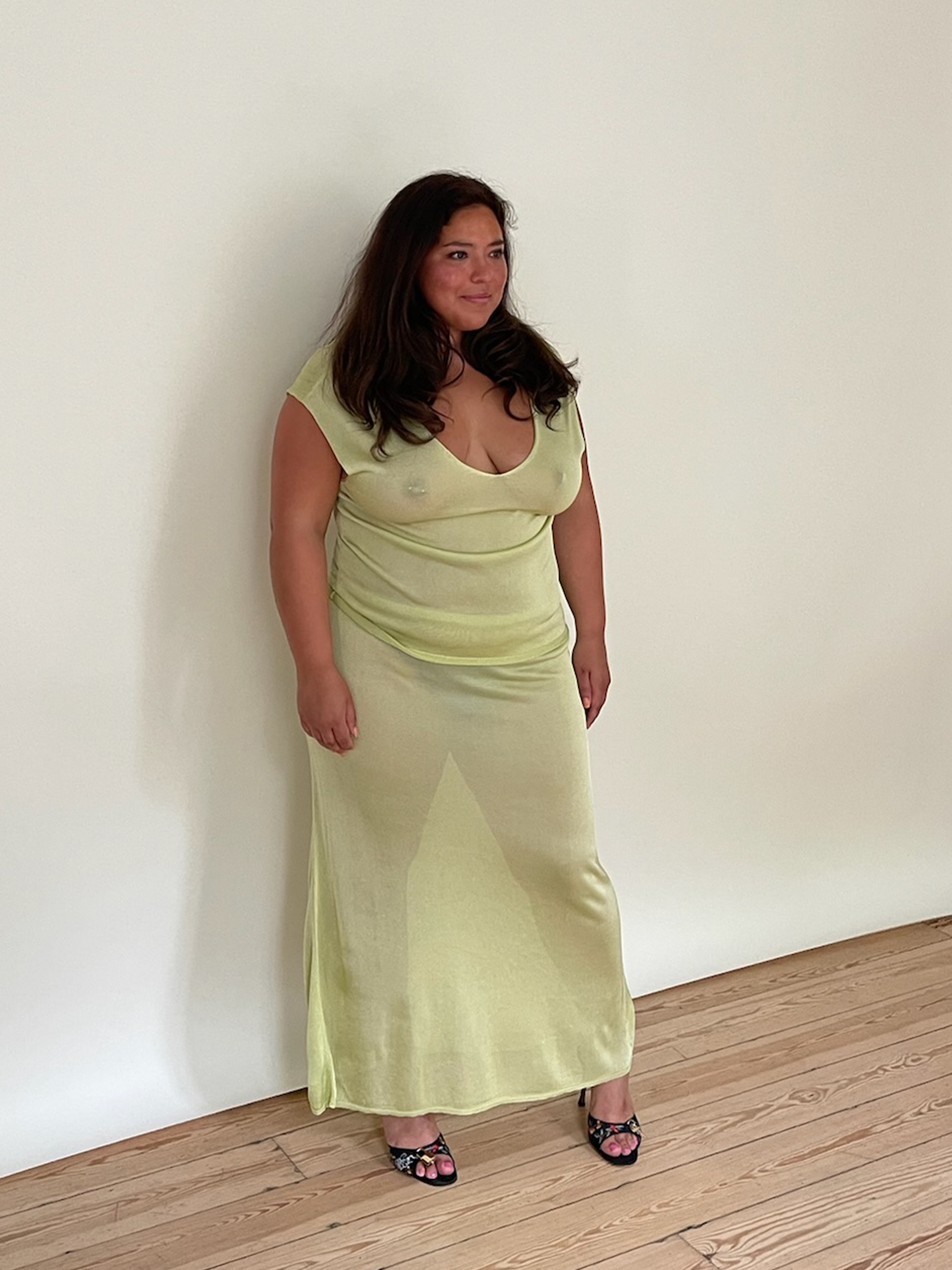 Peridot Skirt Green - Green | Djerf Avenue Peridot Skirt Green - Green | Djerf Avenue