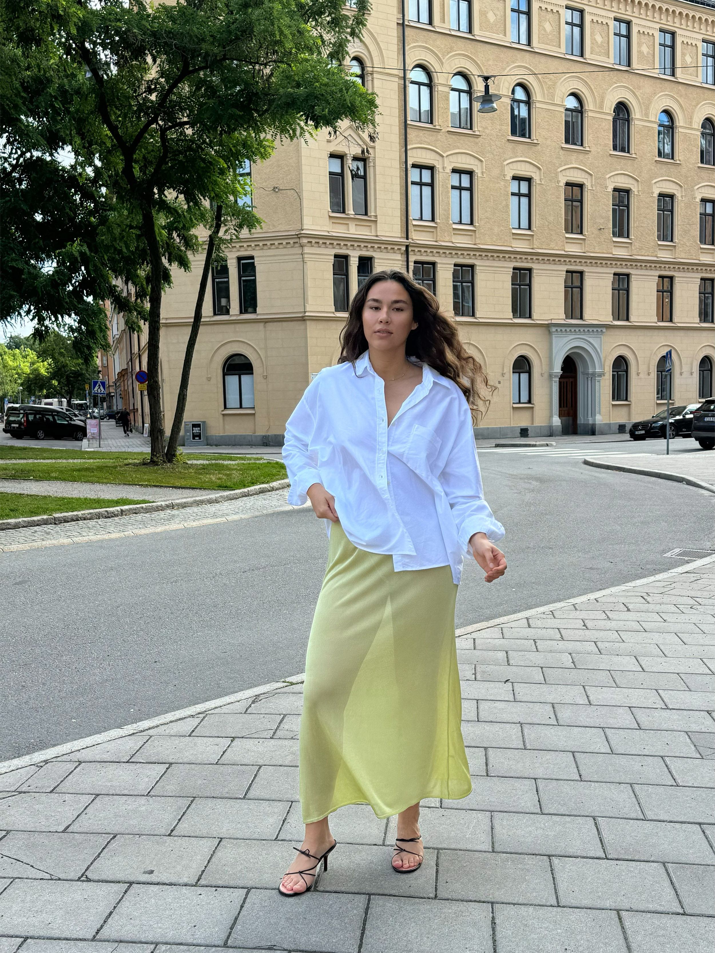 Peridot Skirt Green - Green | Djerf Avenue Peridot Skirt Green - Green | Djerf Avenue