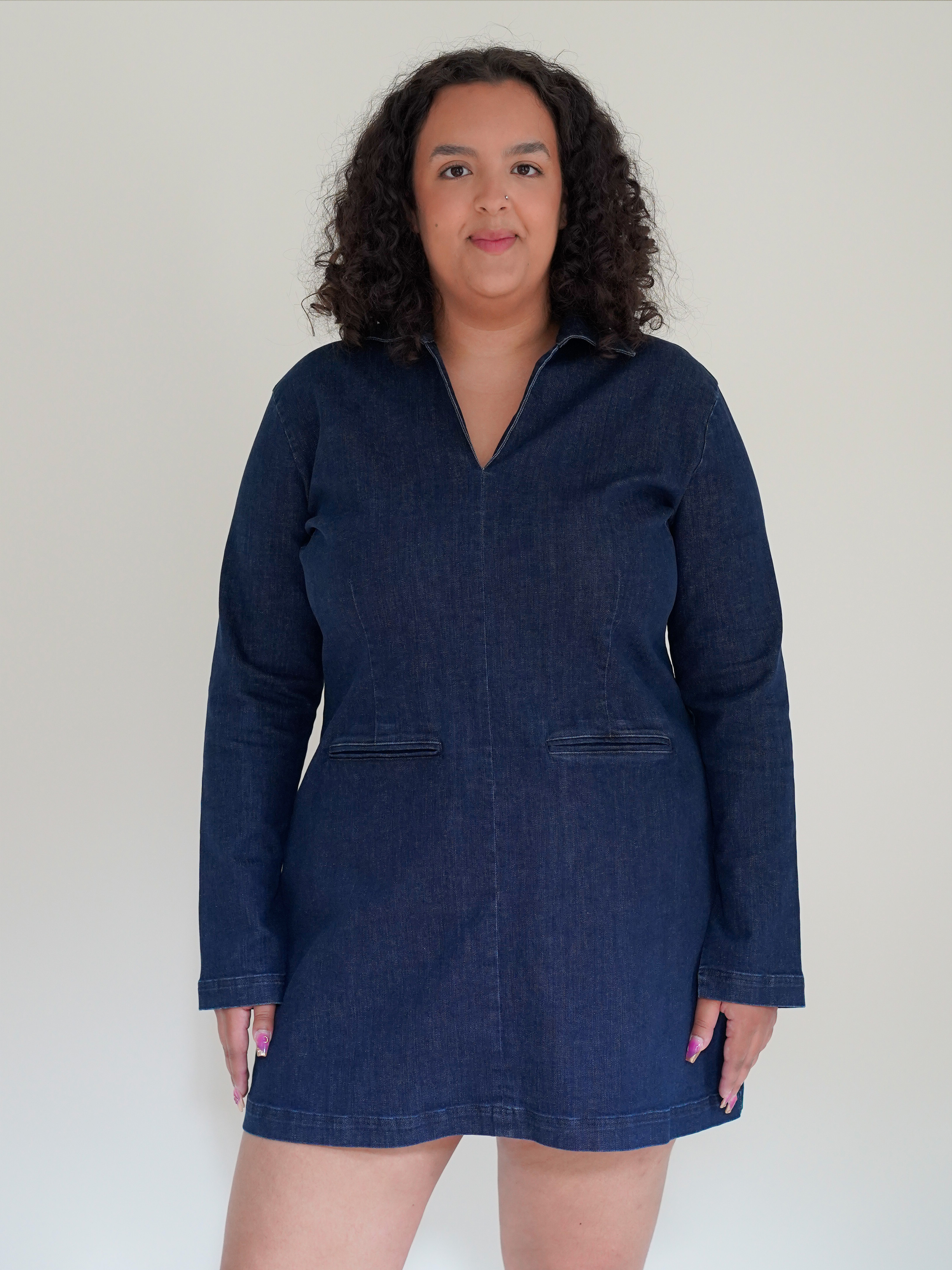 ANDMARY】Bonnie denim mini dress