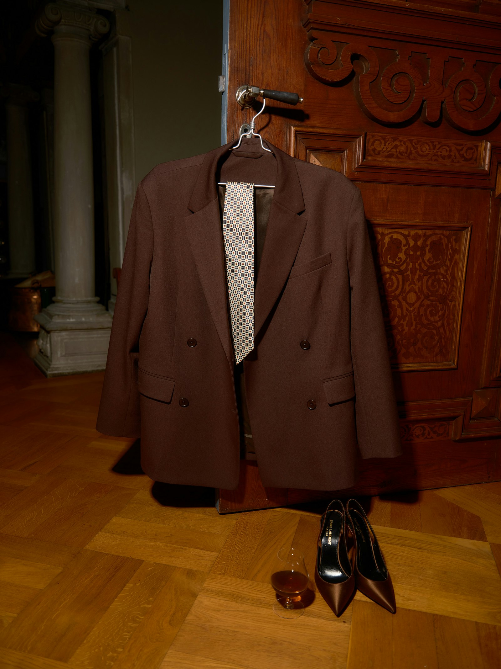 Essential Blazer Brown