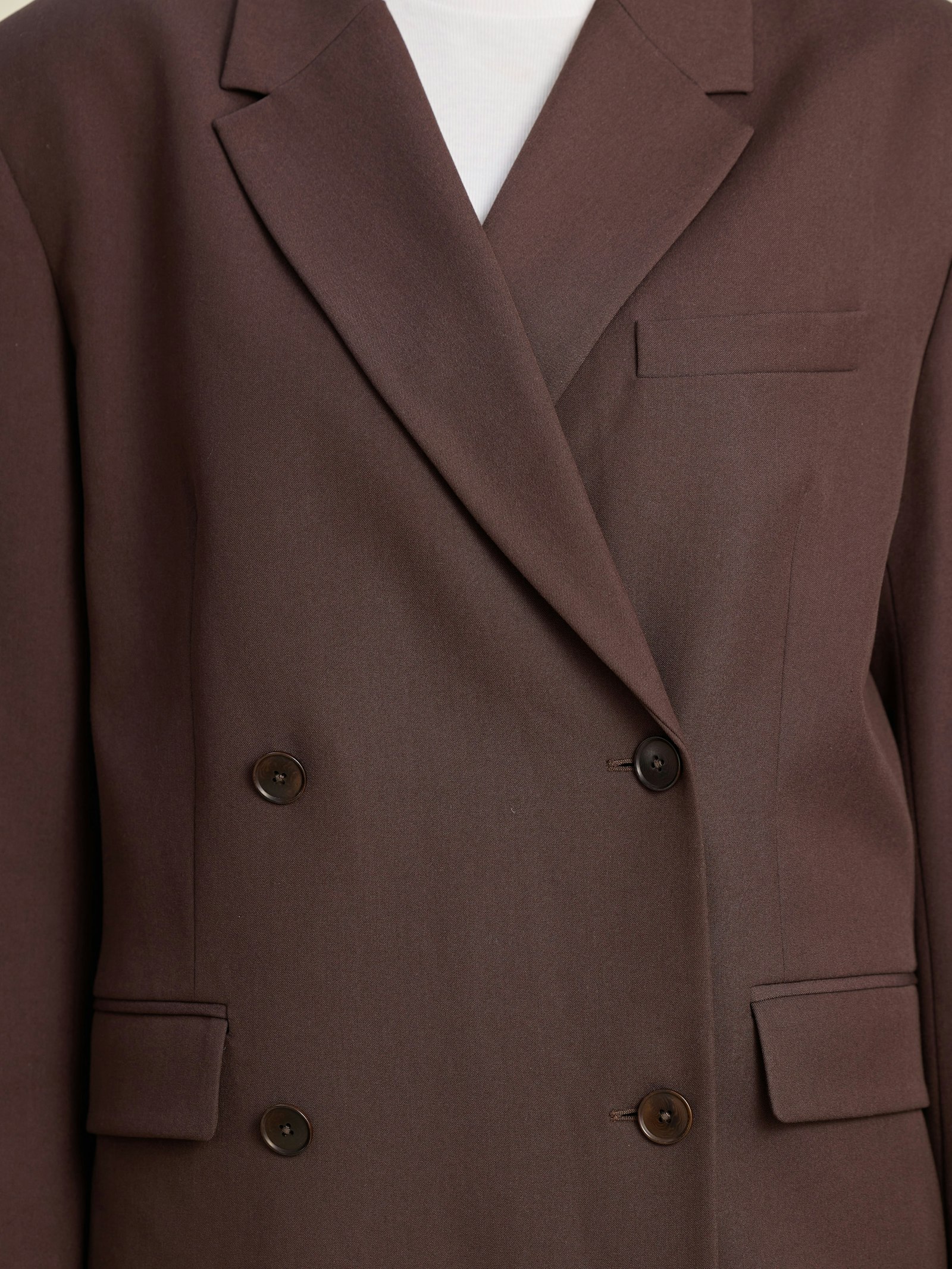 Essential Blazer Brown