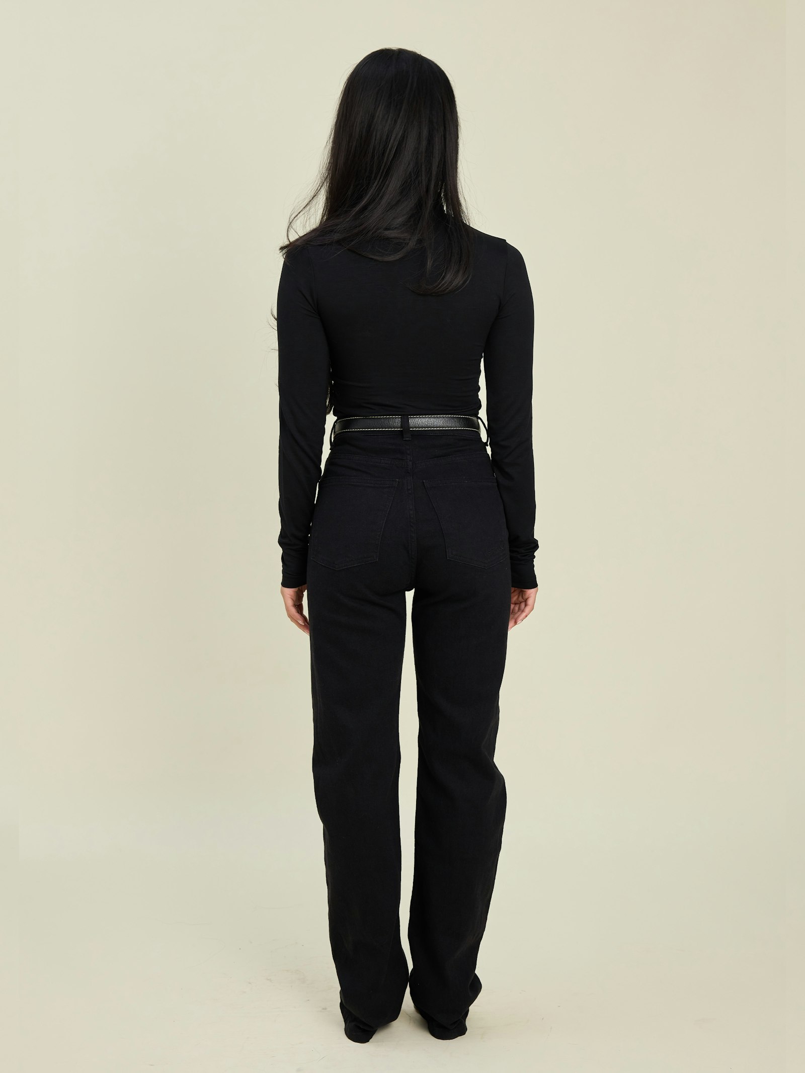 Straight Jeans Midnight Black