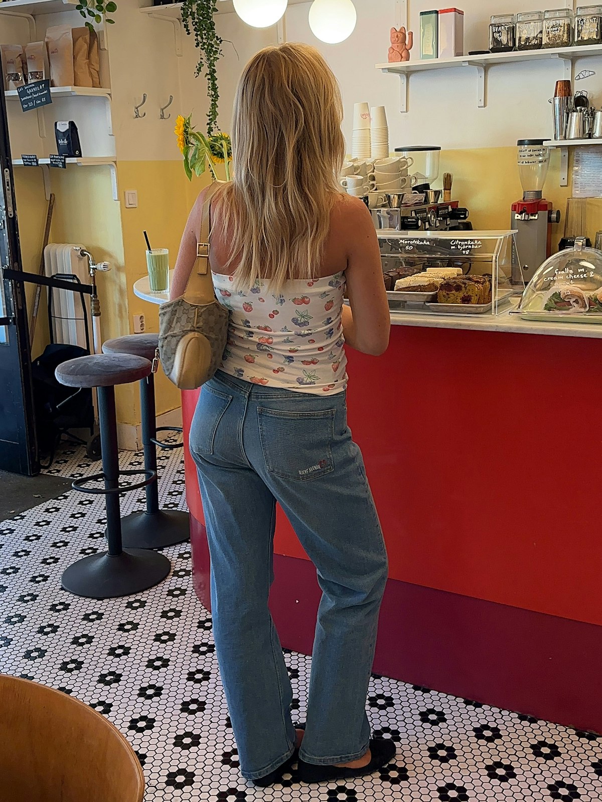 Straight Jeans Mid Blue