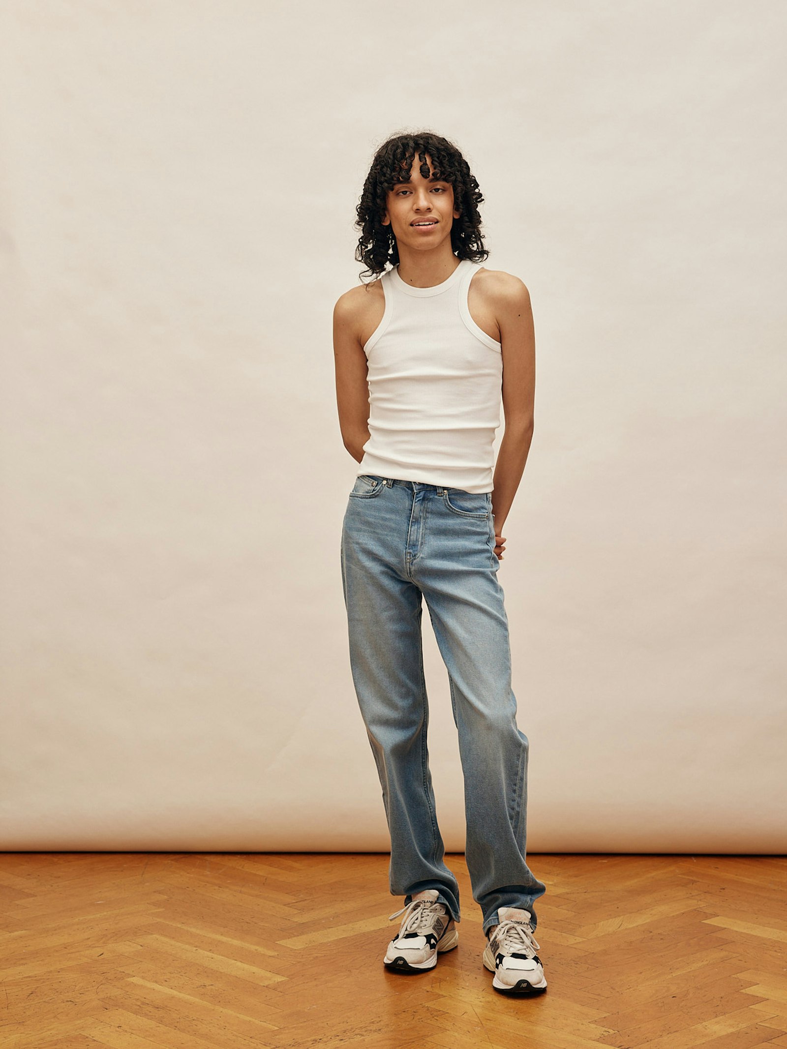 Straight Jeans Mid Blue