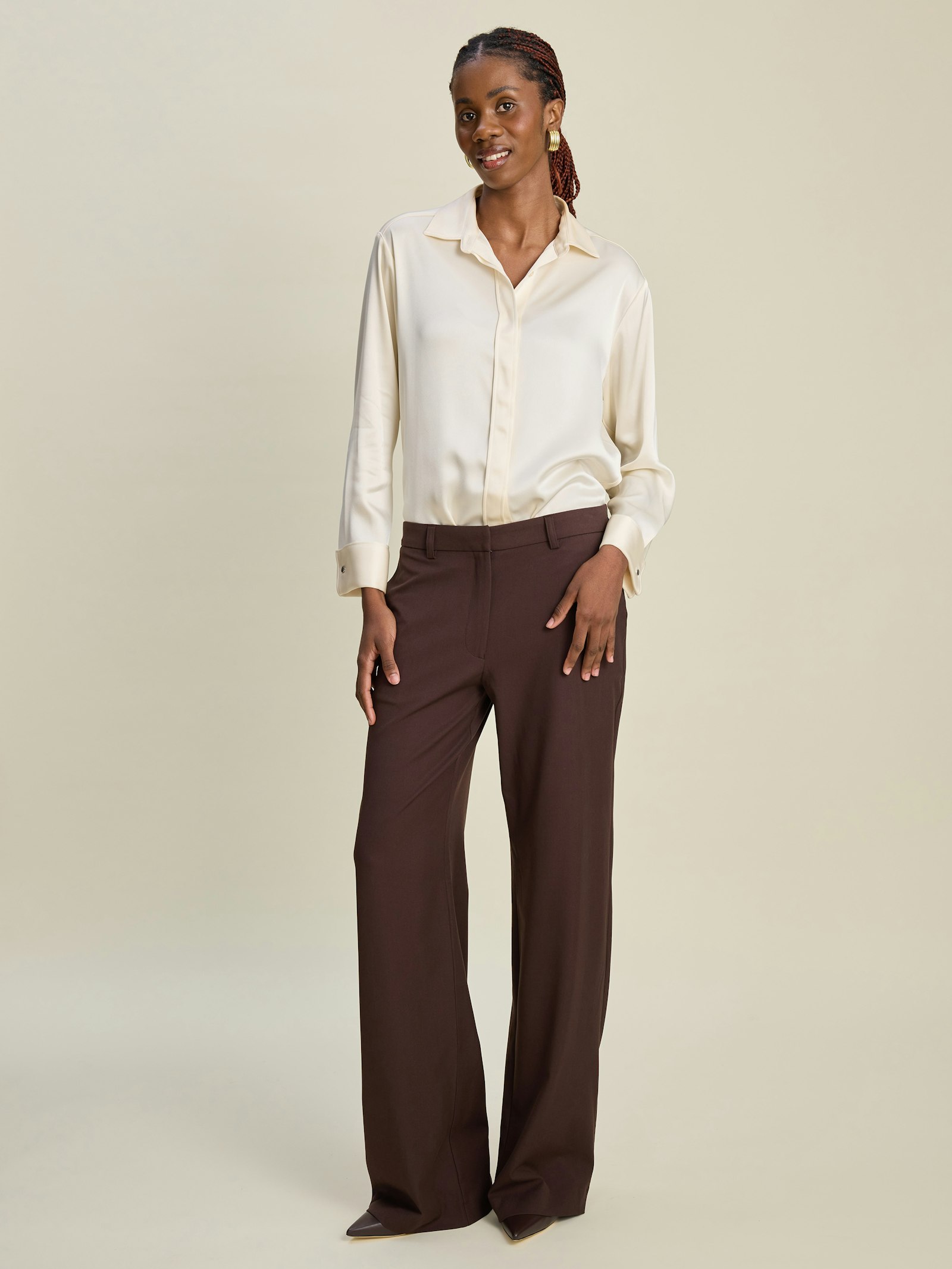 Everyday Pants Tall Brown