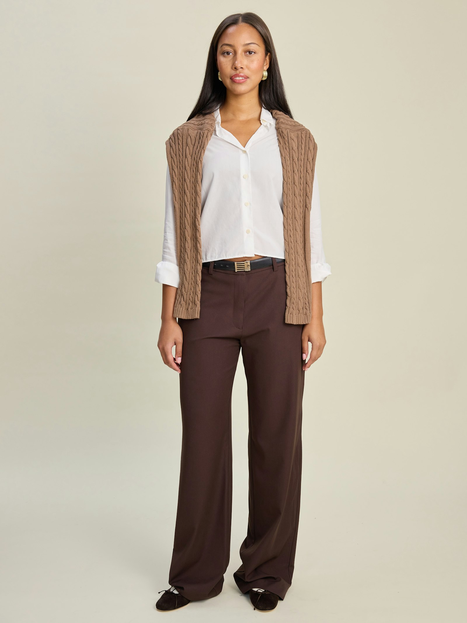 Everyday Pants Tall Brown